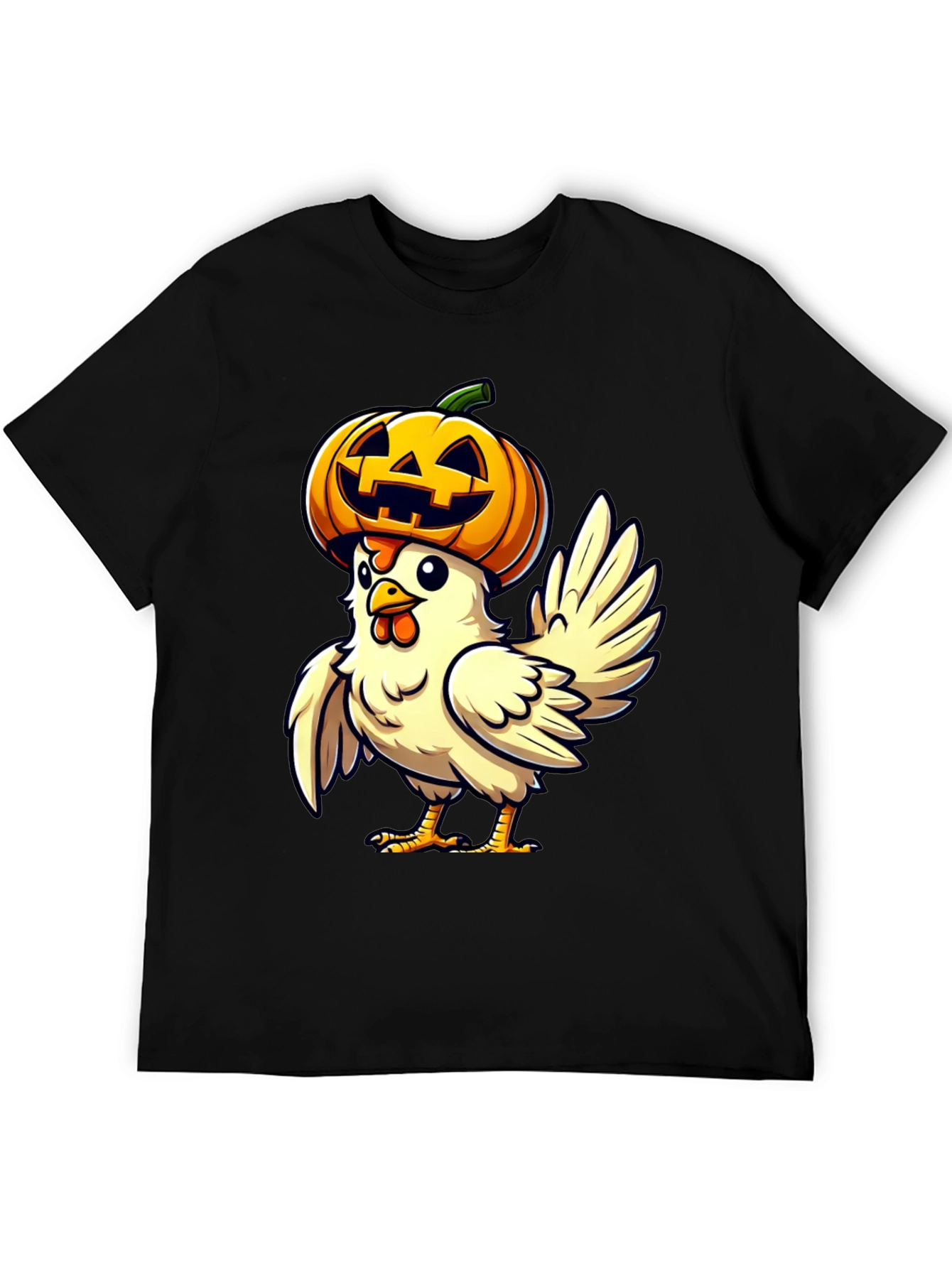 Spooky Chicken Halloween T-Shirt