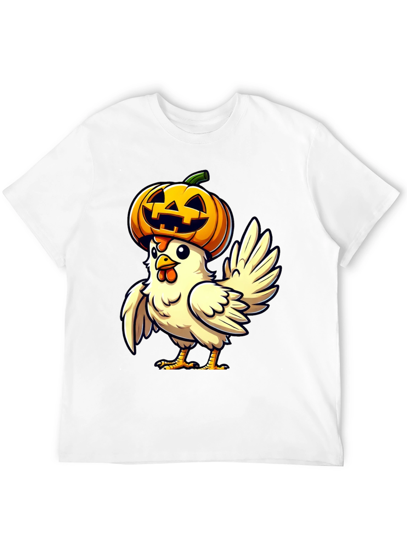 Spooky Chicken Halloween T-Shirt