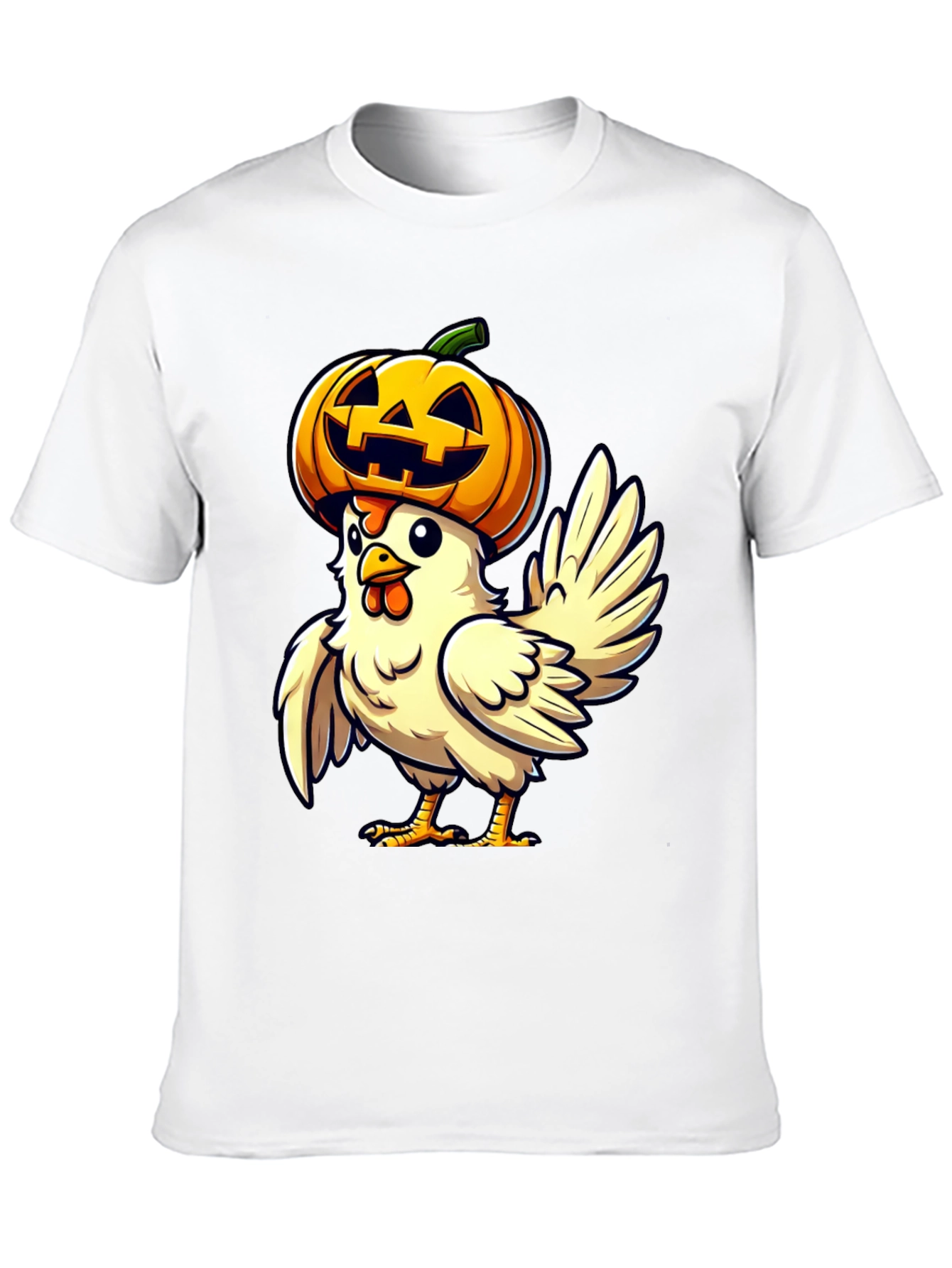 Spooky Chicken Halloween T-Shirt