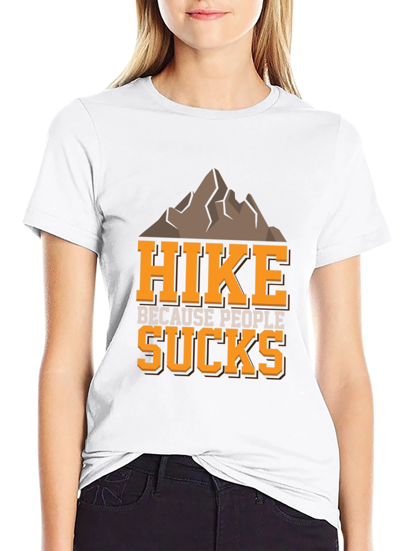 Hike Because People Suck T-Shirt