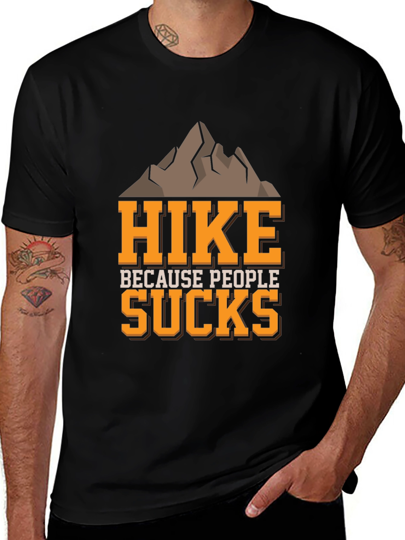 Hike Because People Suck T-Shirt