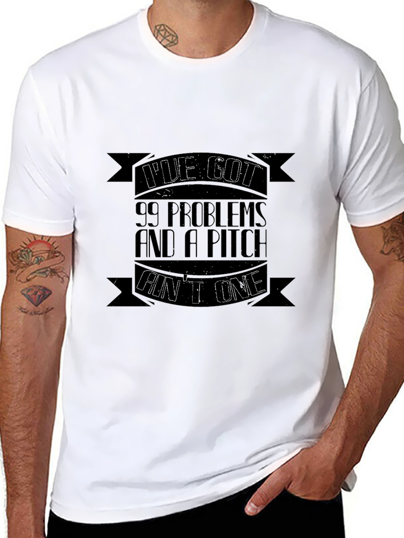 99 Problems and a Pitch Aint One T-Shirt