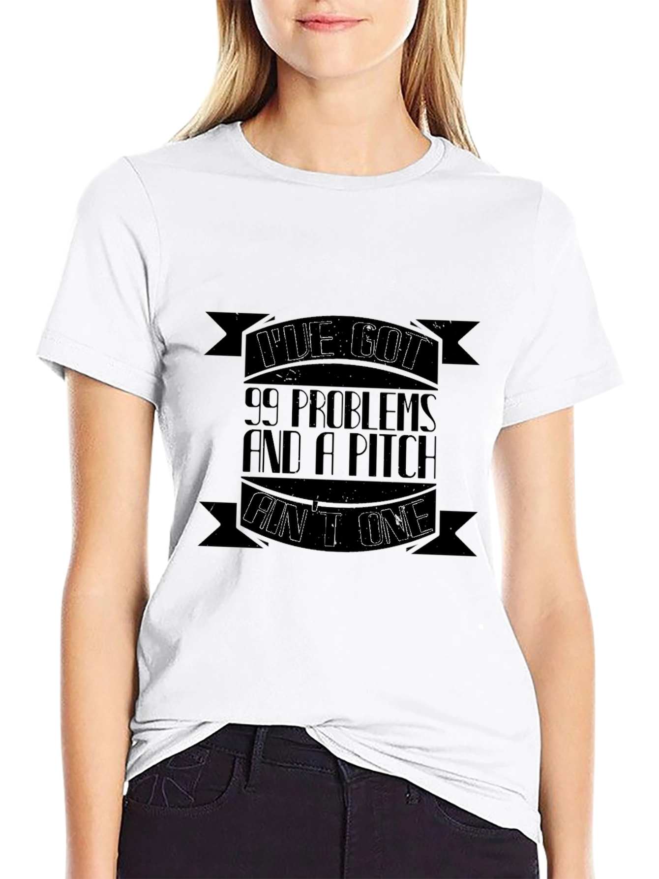 99 Problems and a Pitch Aint One T-Shirt