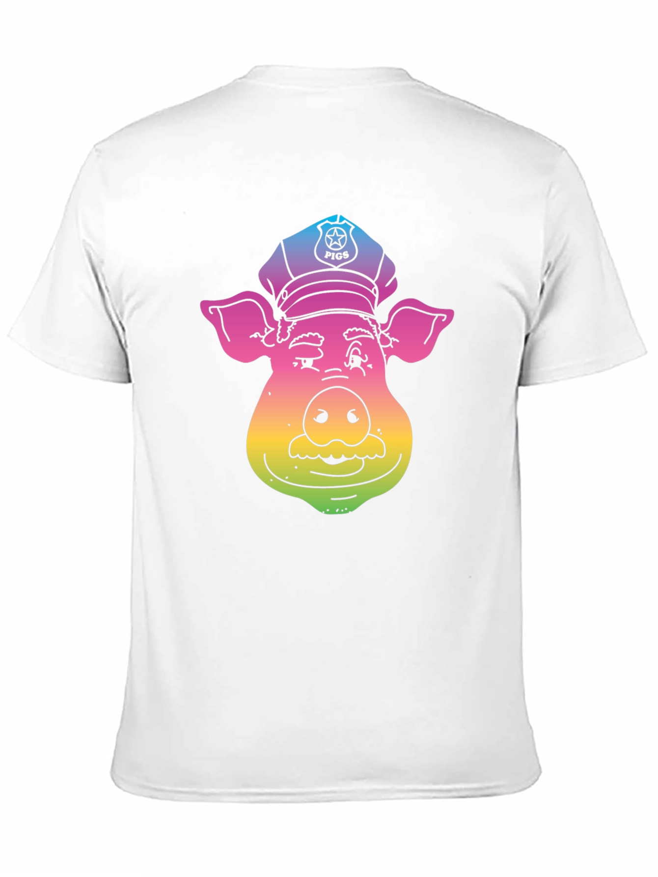 Rainbow Pig Police T-Shirt