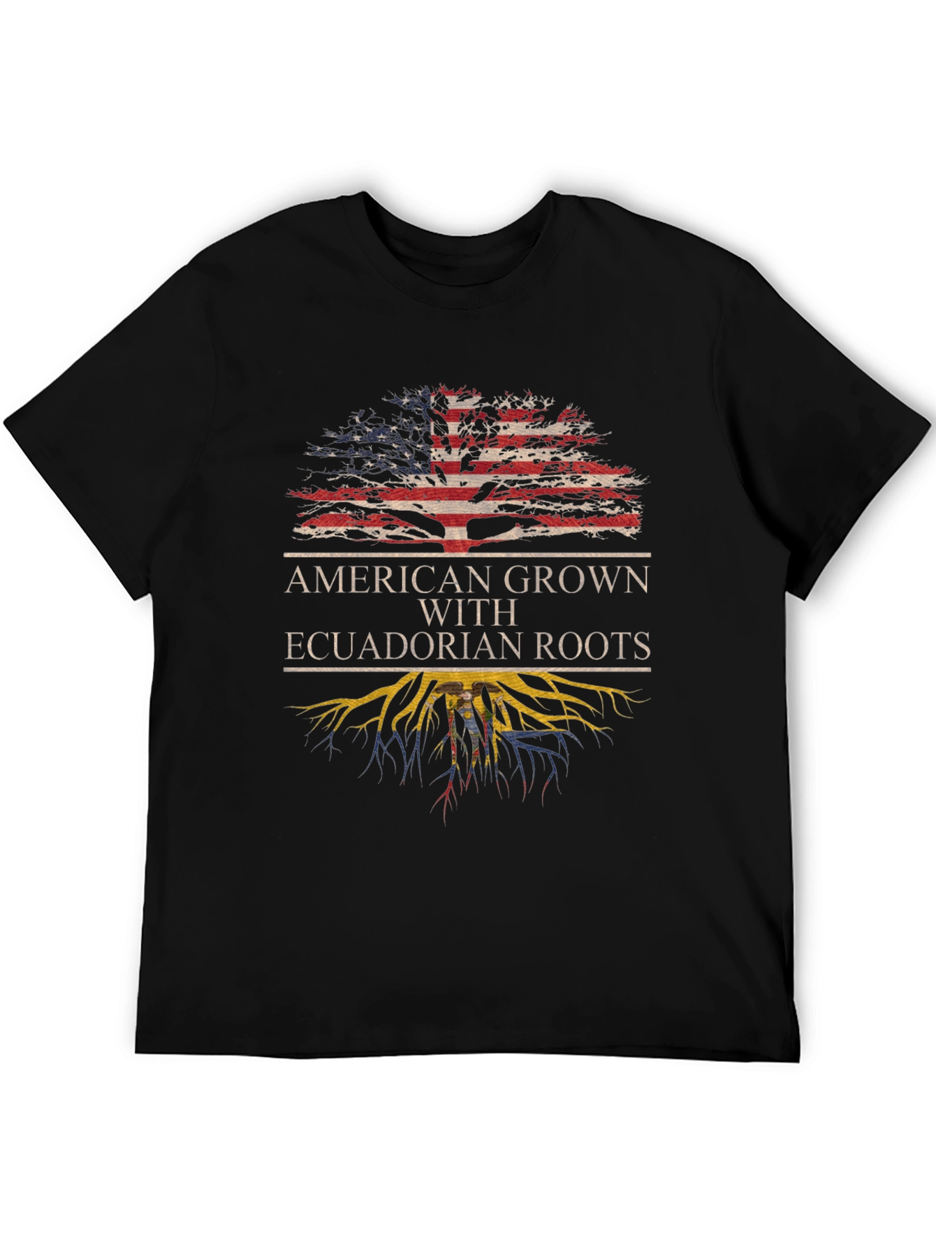 American Grown with Ecuadorian Roots T-Shirt