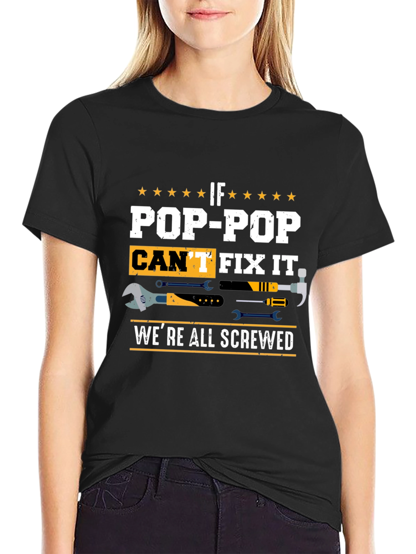 Pop-Pop Fix It T-Shirt - Grandfather Gift