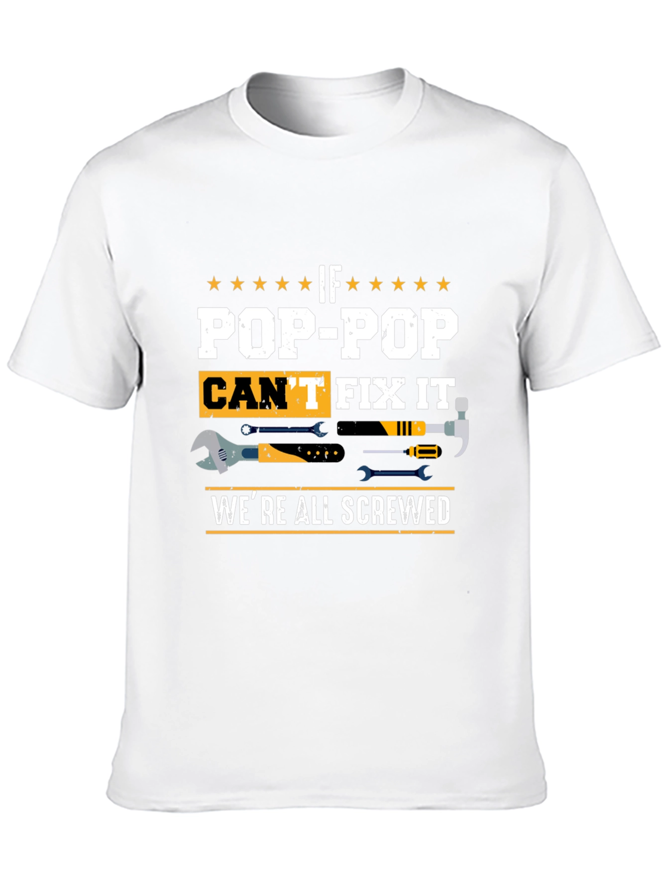 Pop-Pop Fix It T-Shirt - Grandfather Gift