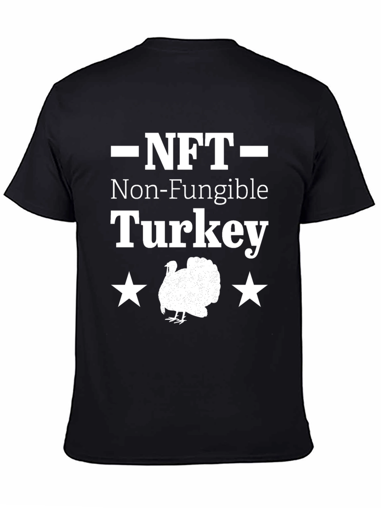 NFT Non-Fungible Turkey Graphic T-Shirt