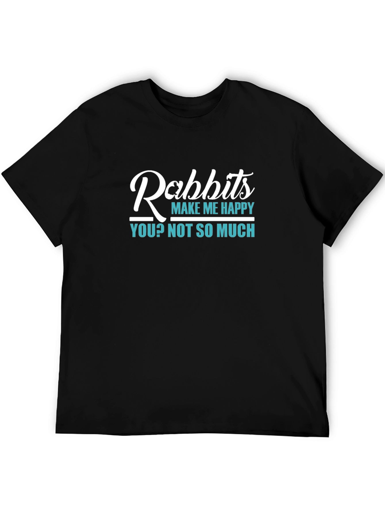 Rabbits Make Me Happy T-Shirt