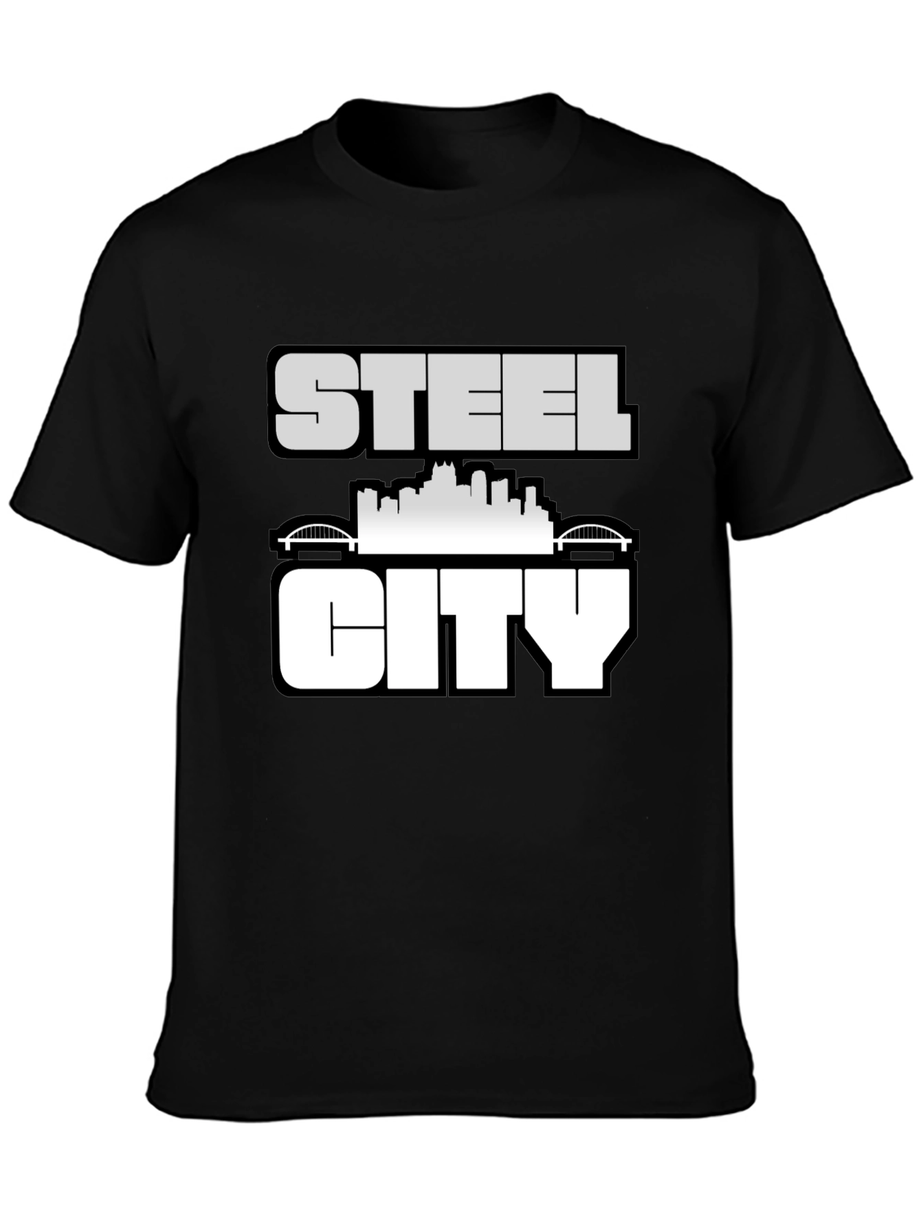 Steel City Graphic Tee - Black