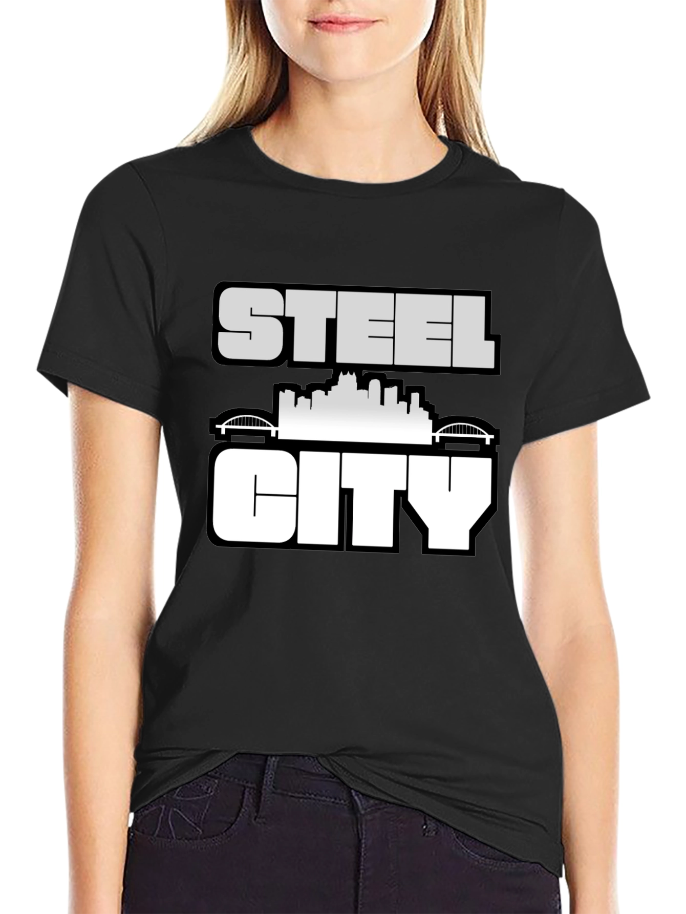 Steel City Graphic Tee - Black