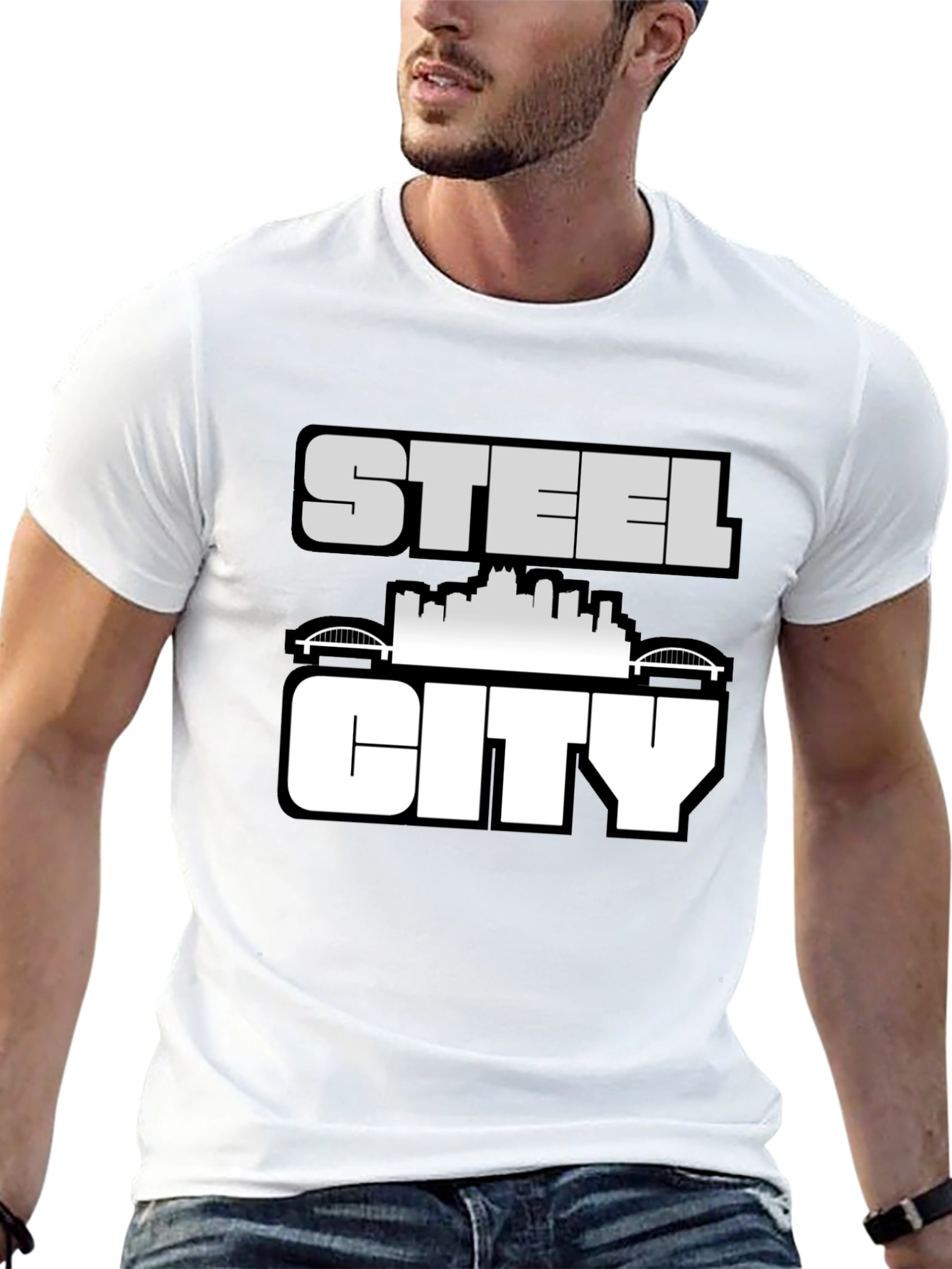 Steel City Graphic Tee - Black