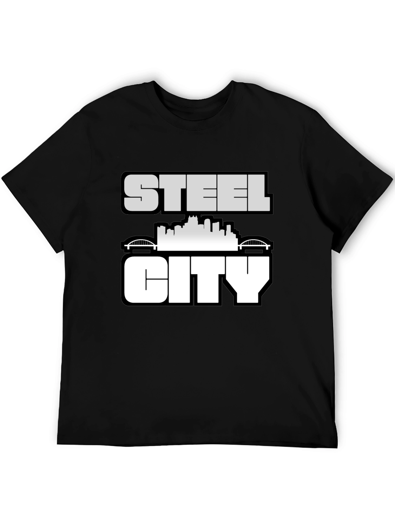 Steel City Graphic Tee - Black