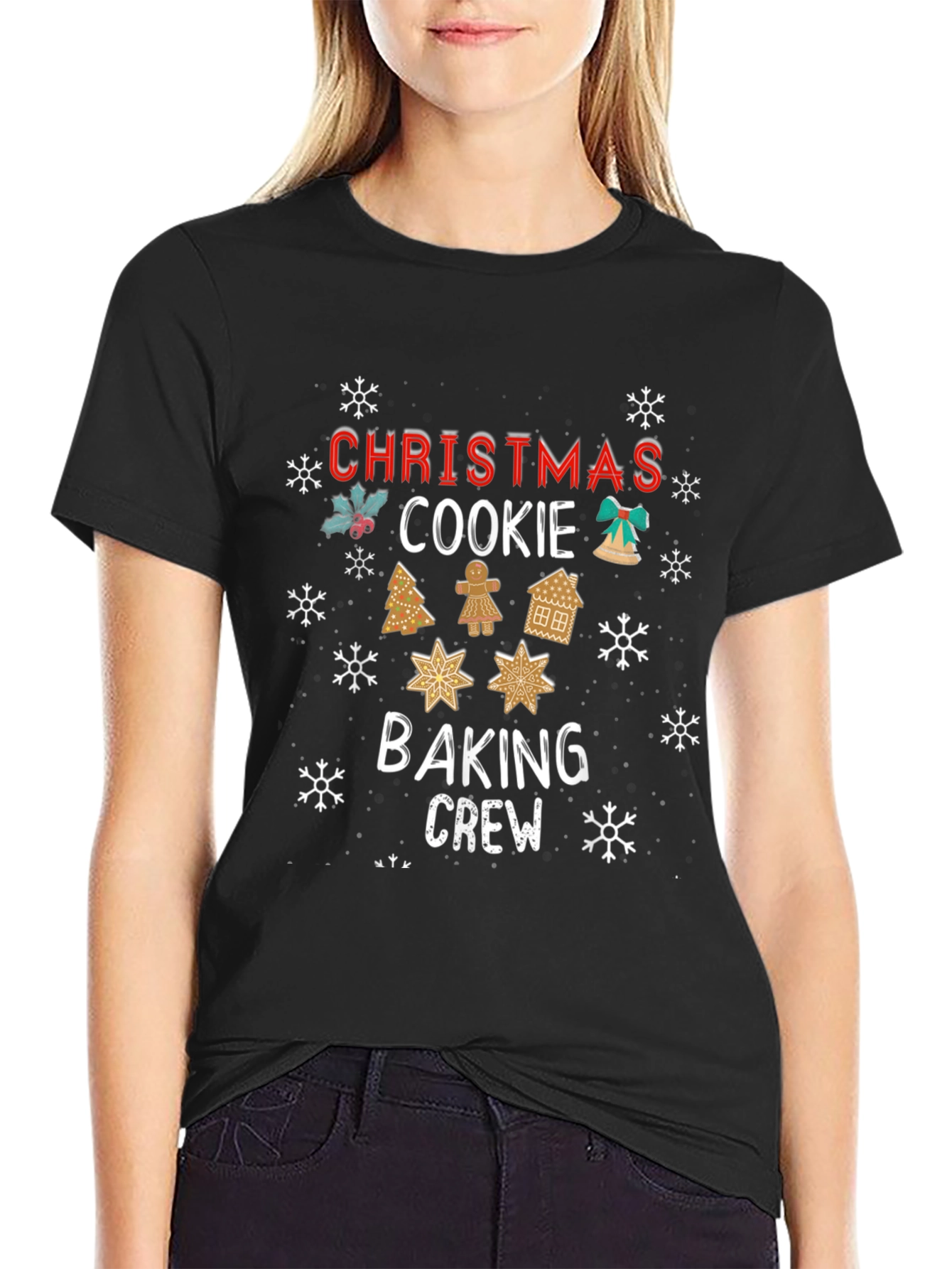 Christmas Cookie Baking Crew T-Shirt