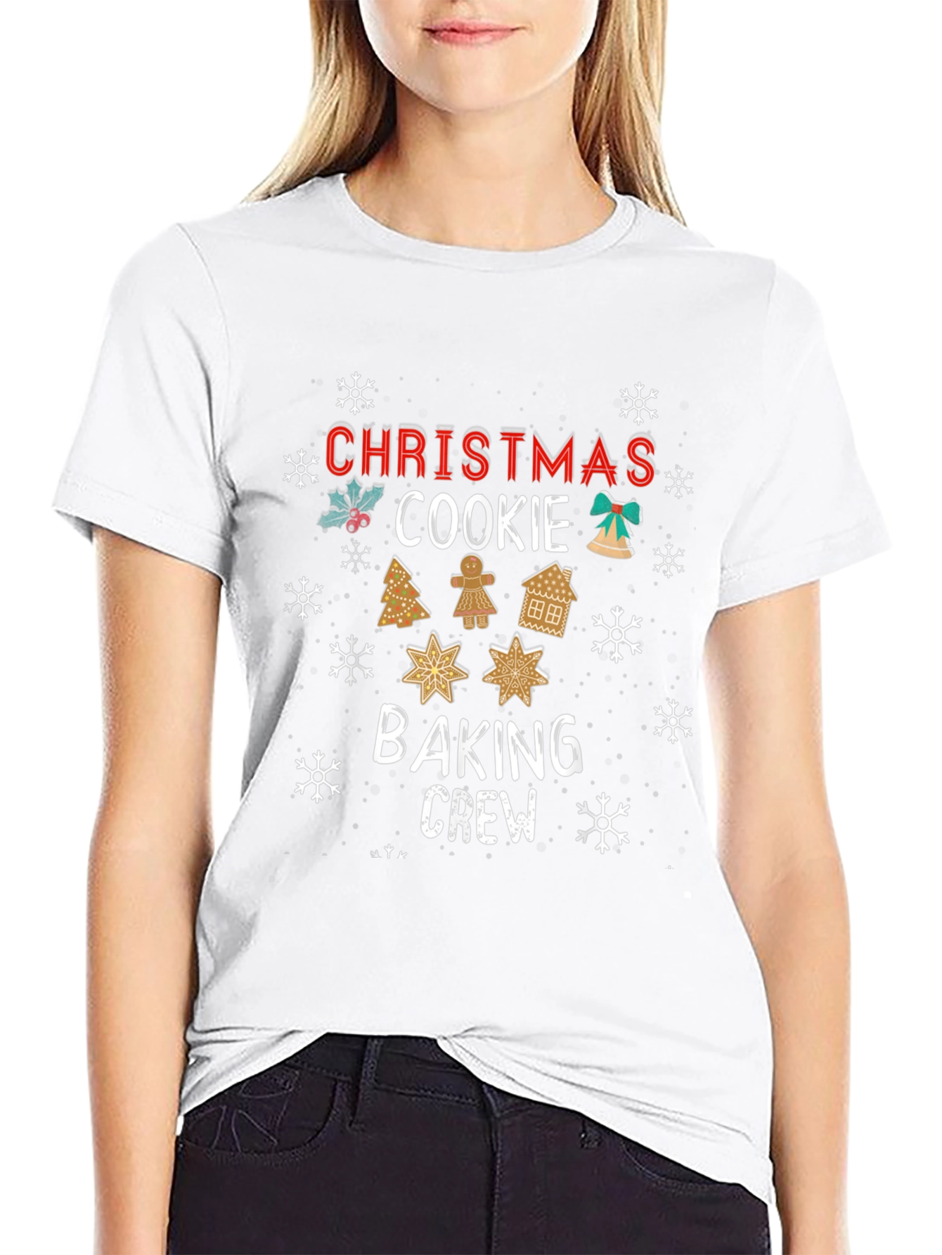 Christmas Cookie Baking Crew T-Shirt