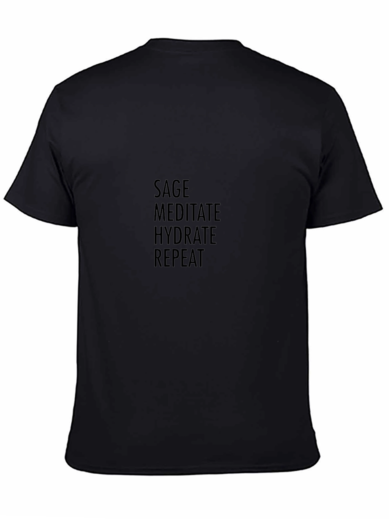 Sage Meditate Hydrate Repeat T-Shirt
