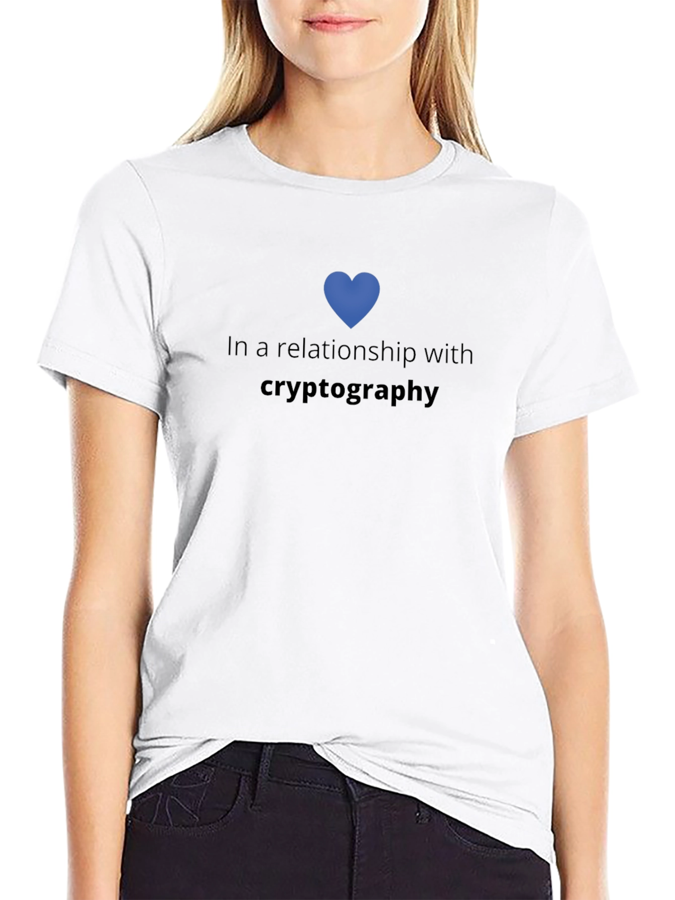 Cryptography Lover T-Shirt: In a Relationship With Cryptography