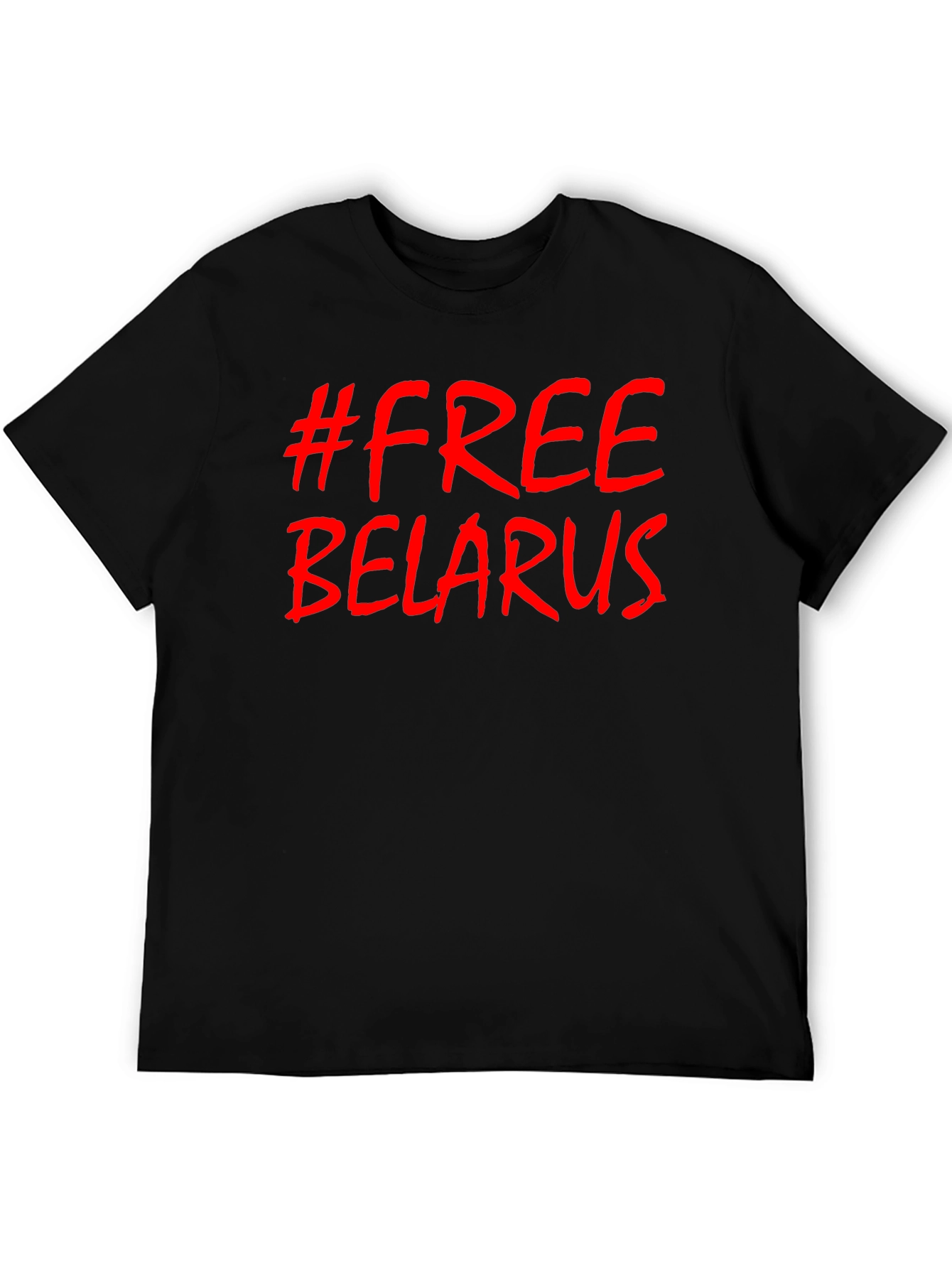 Free Belarus Graphic Tee - Protest Shirt