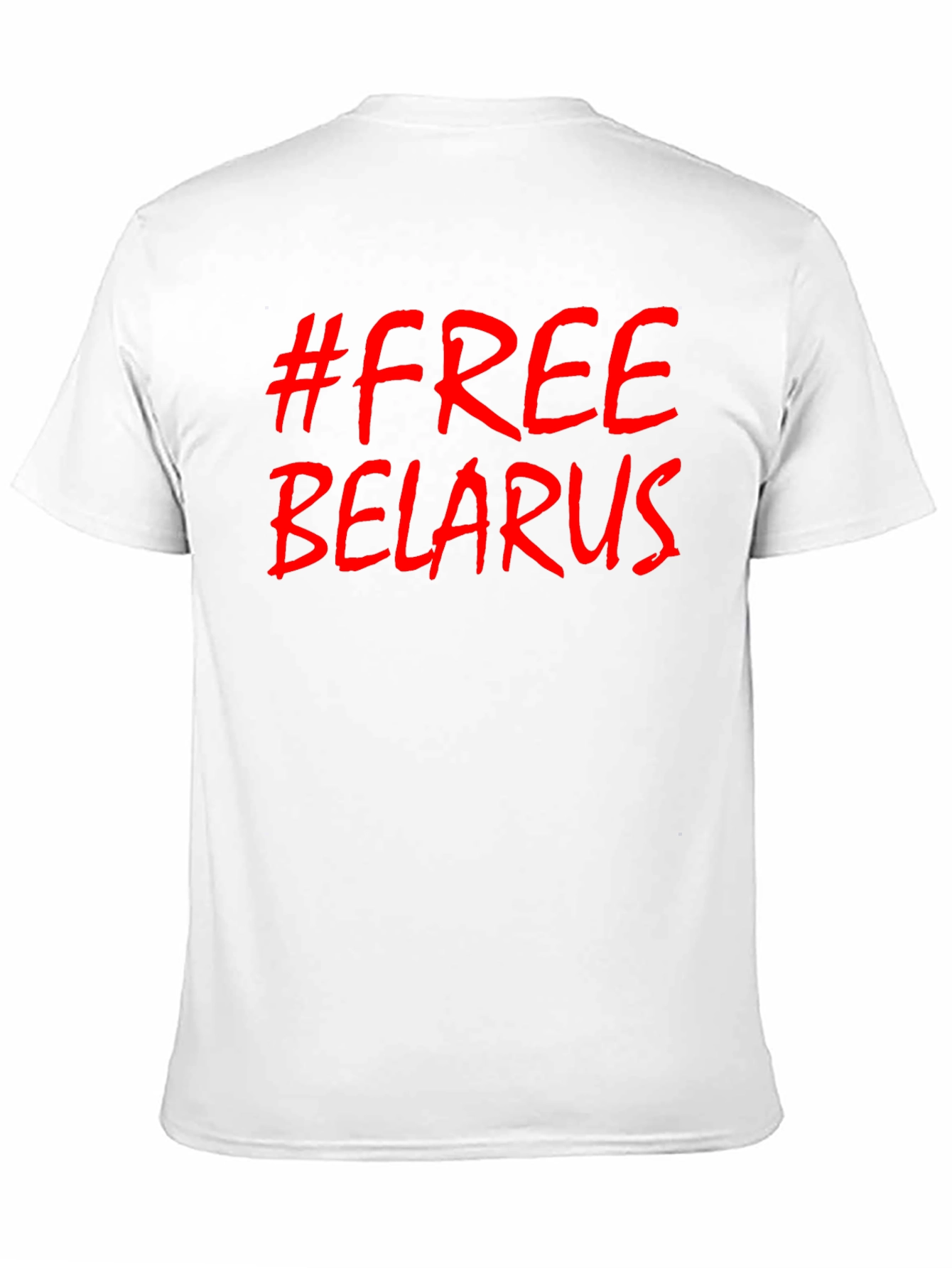 Free Belarus Graphic Tee - Protest Shirt