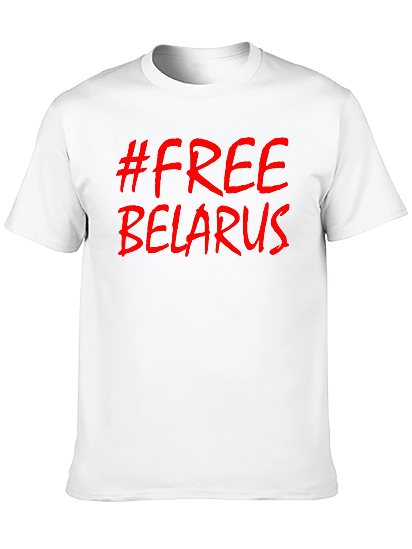 Free Belarus Graphic Tee - Protest Shirt