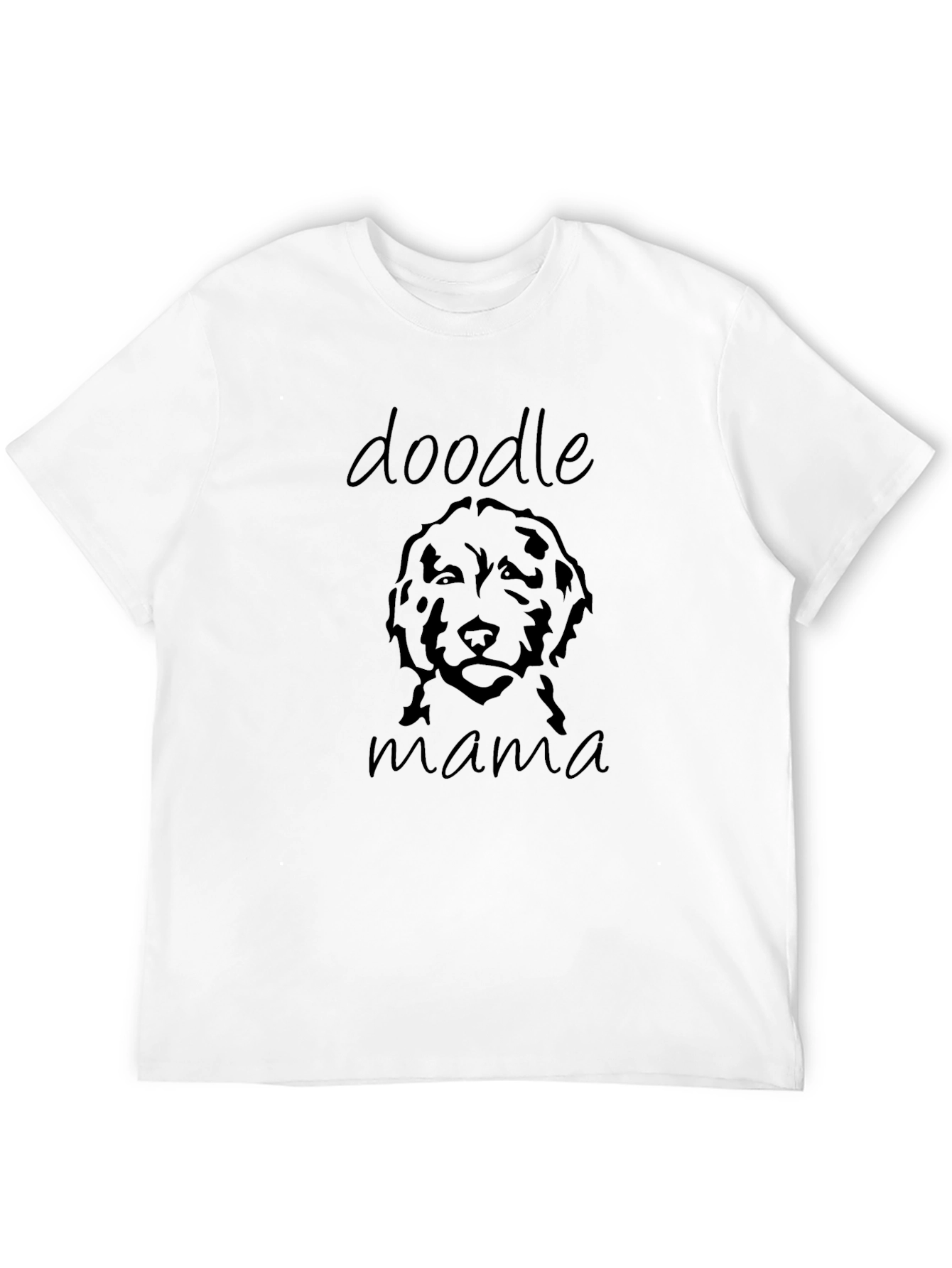 Doodle Mama Black T-Shirt - Dog Lover Tee