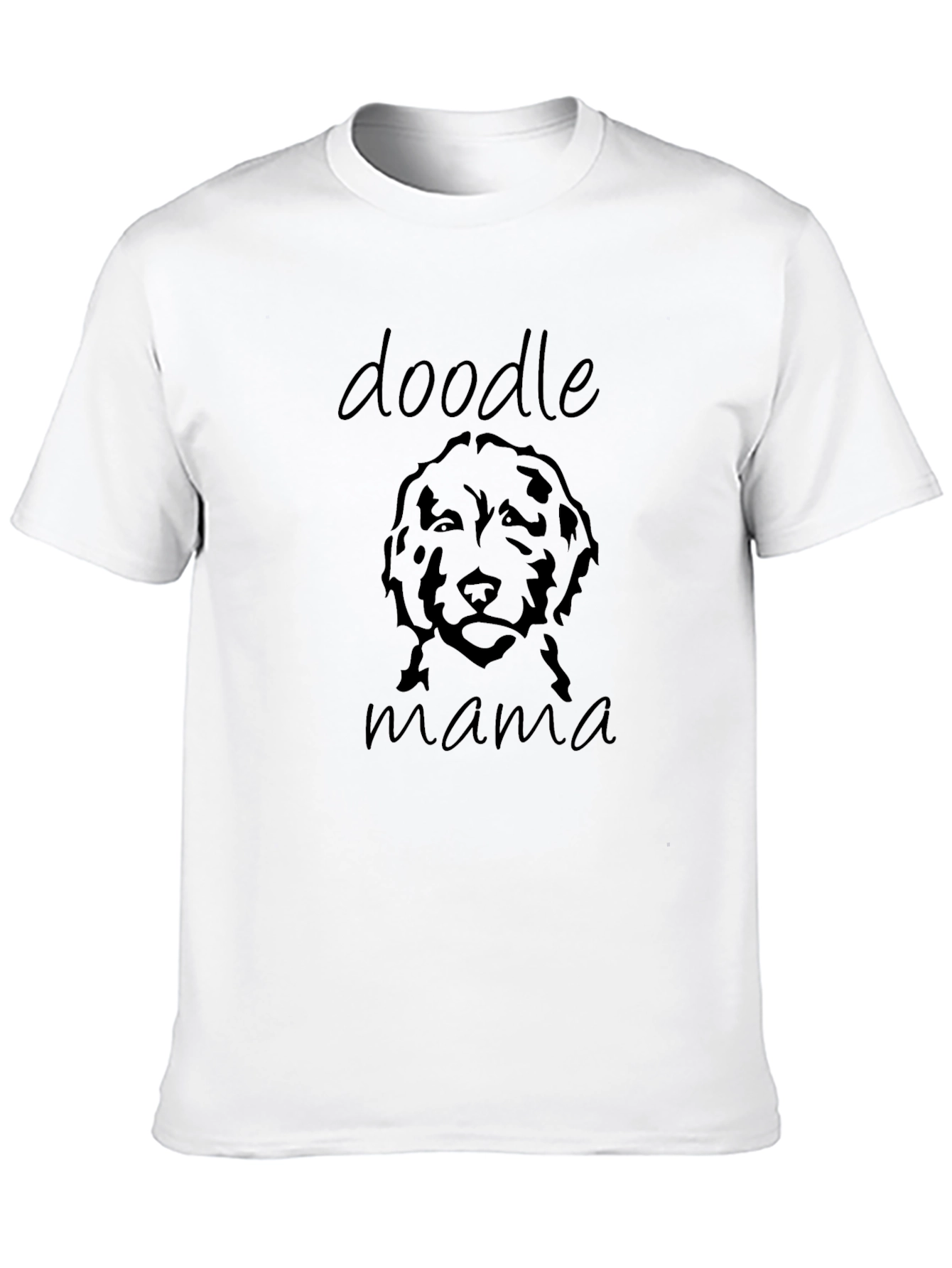 Doodle Mama Black T-Shirt - Dog Lover Tee