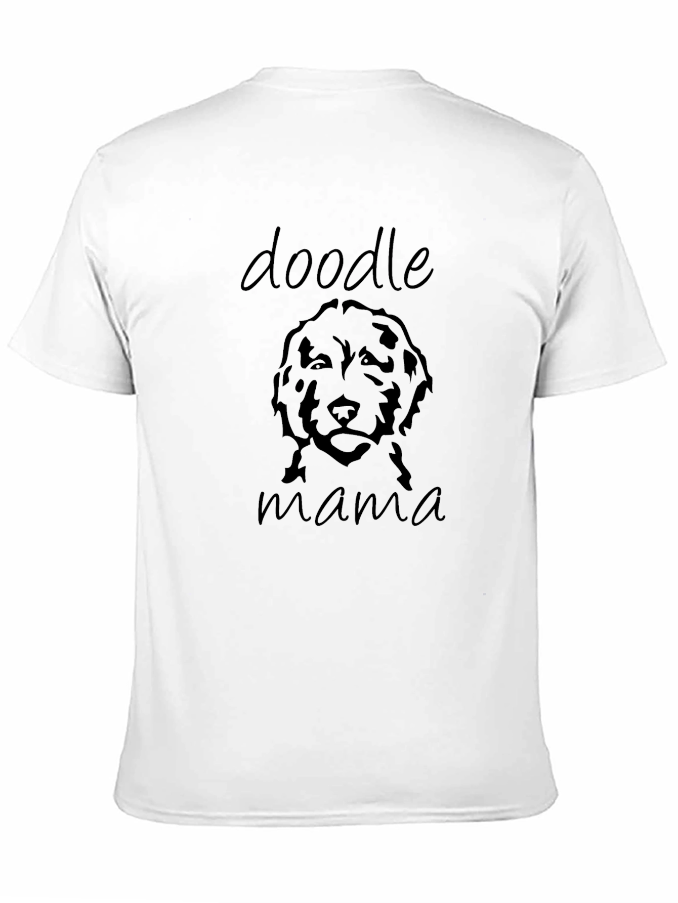 Doodle Mama Black T-Shirt - Dog Lover Tee