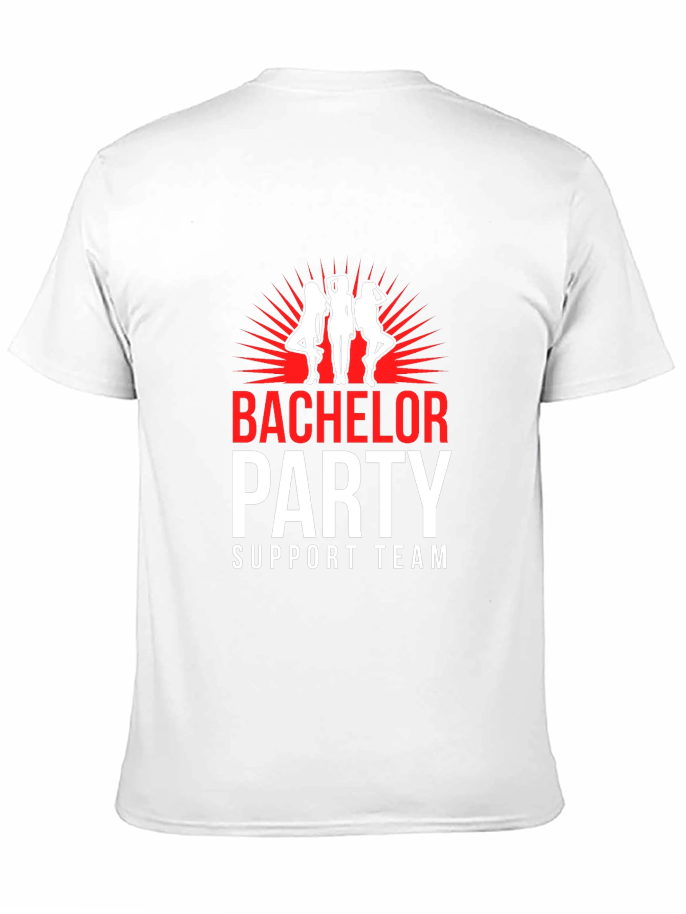 Bachelor Party Support Team Graphic T-Shirt