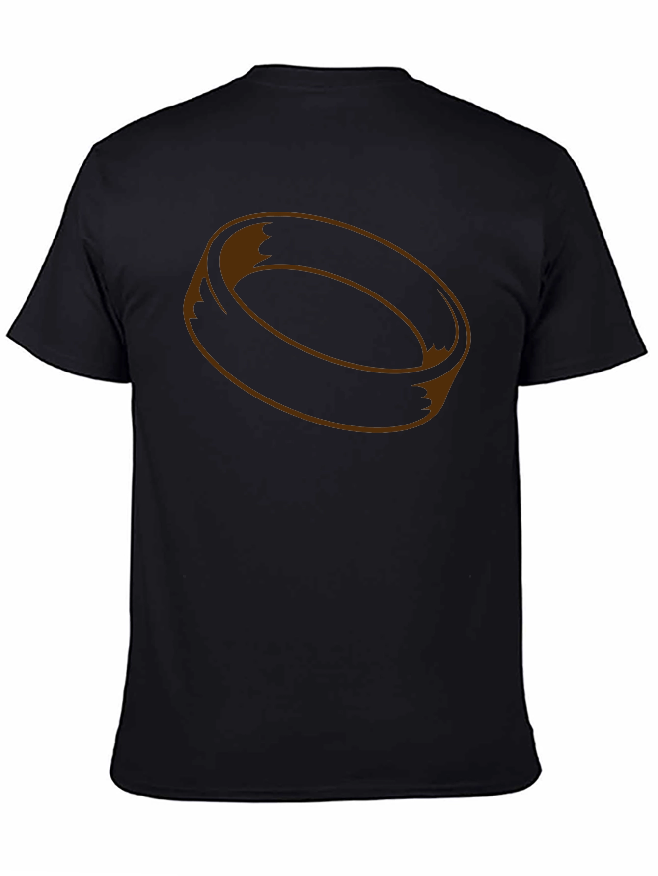 Donut Graphic Black T-Shirt