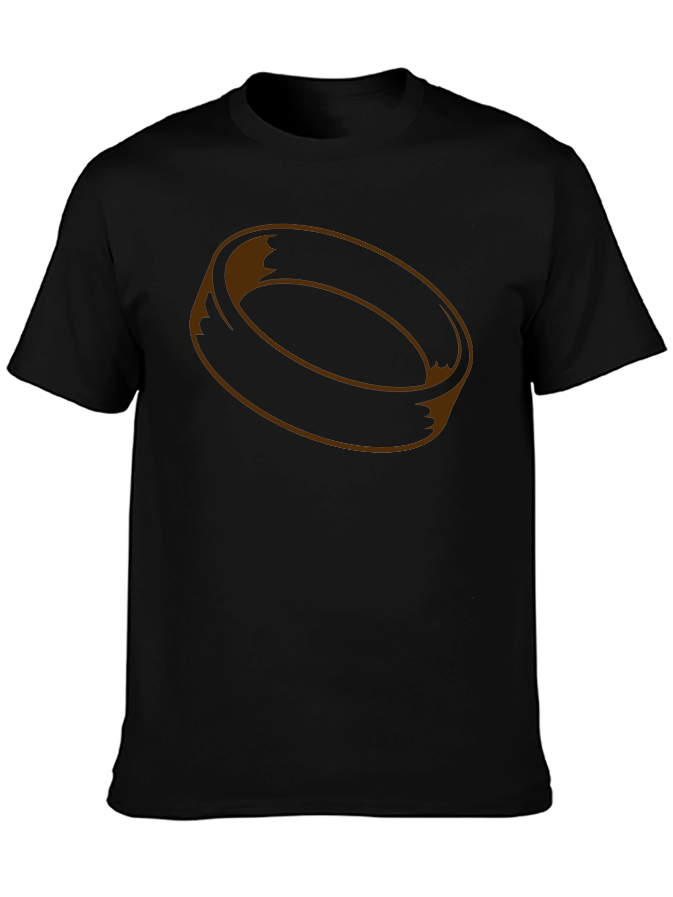 Donut Graphic Black T-Shirt