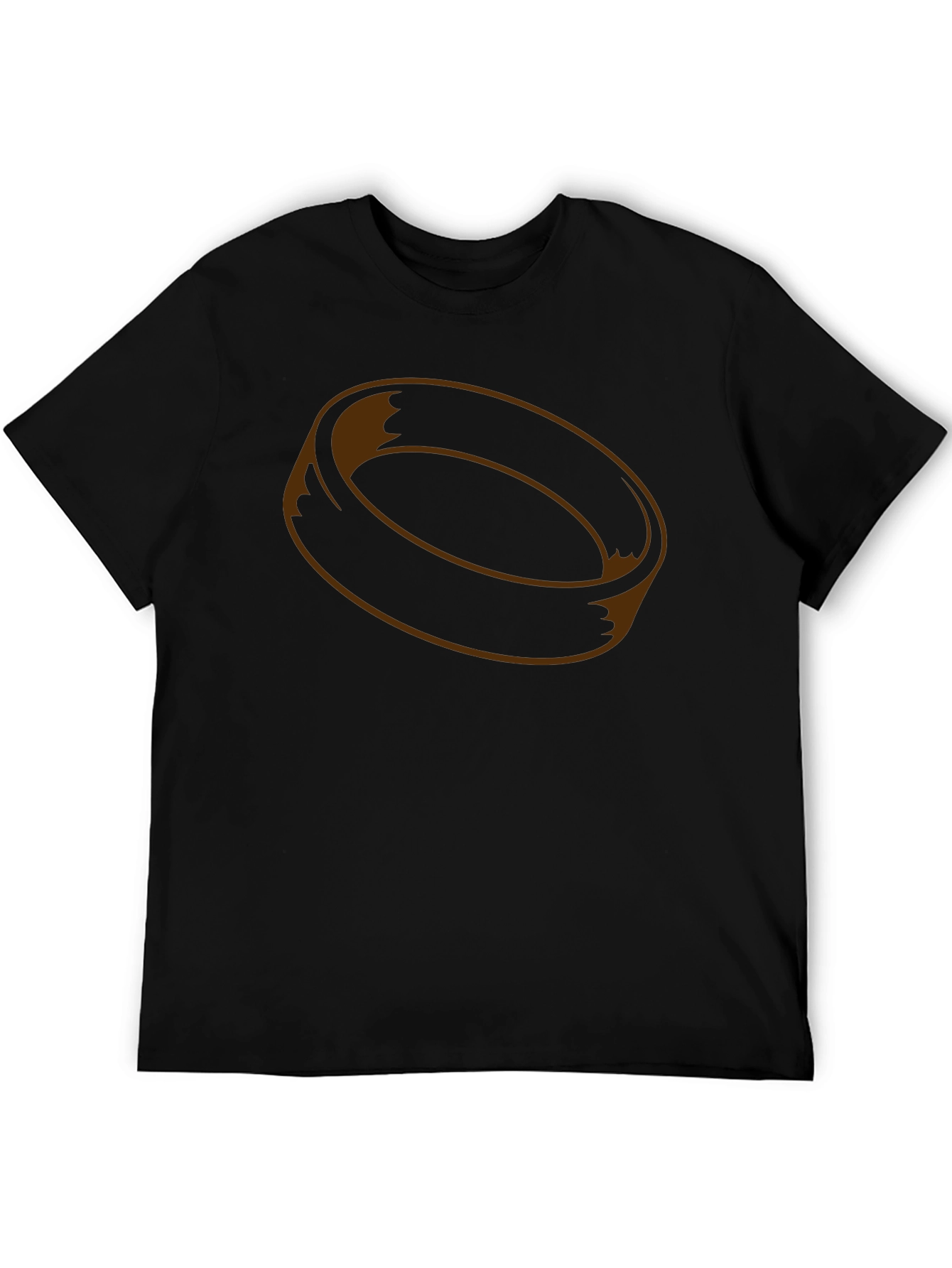 Donut Graphic Black T-Shirt