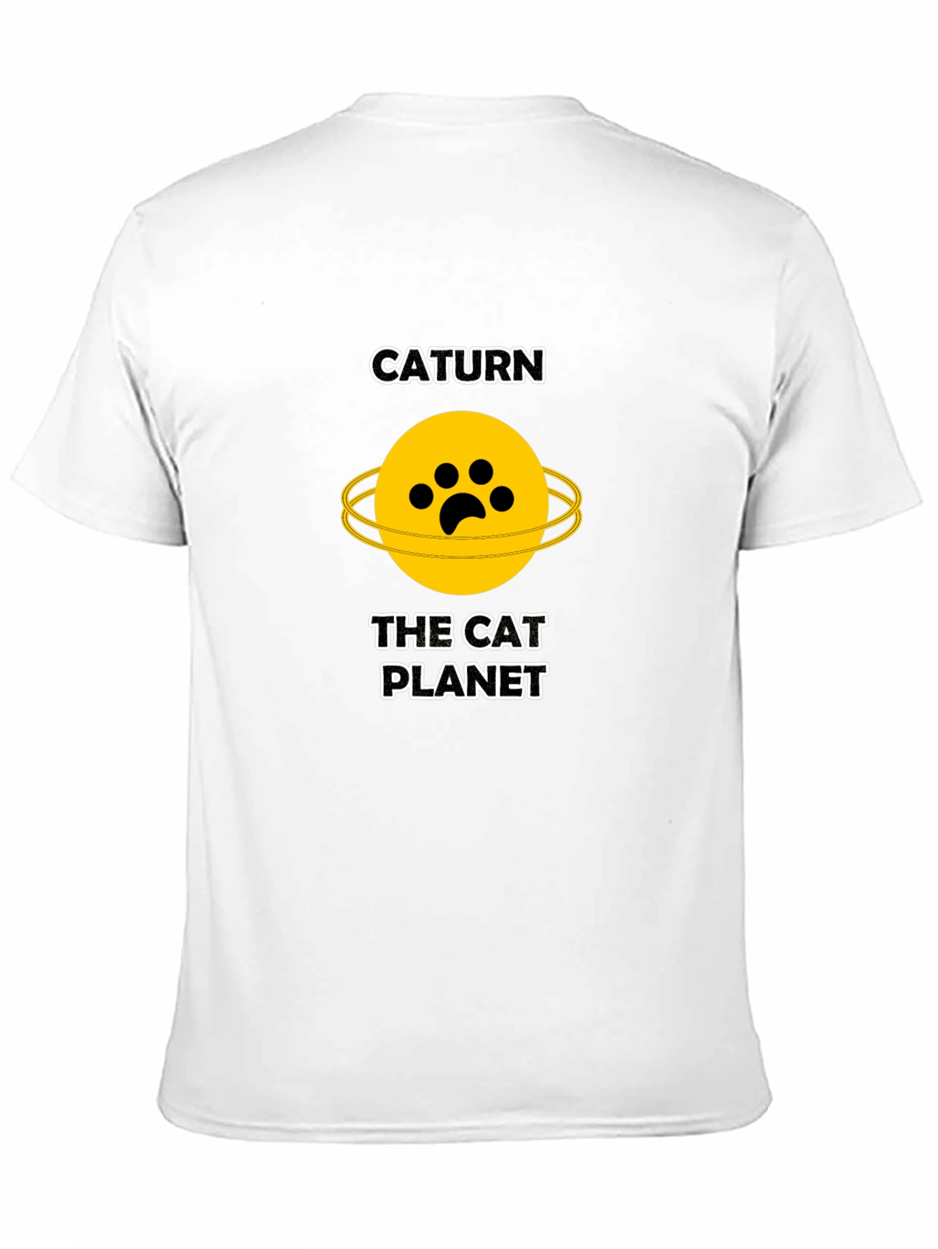 Caturn T-Shirt - The Cat Planet Graphic Tee