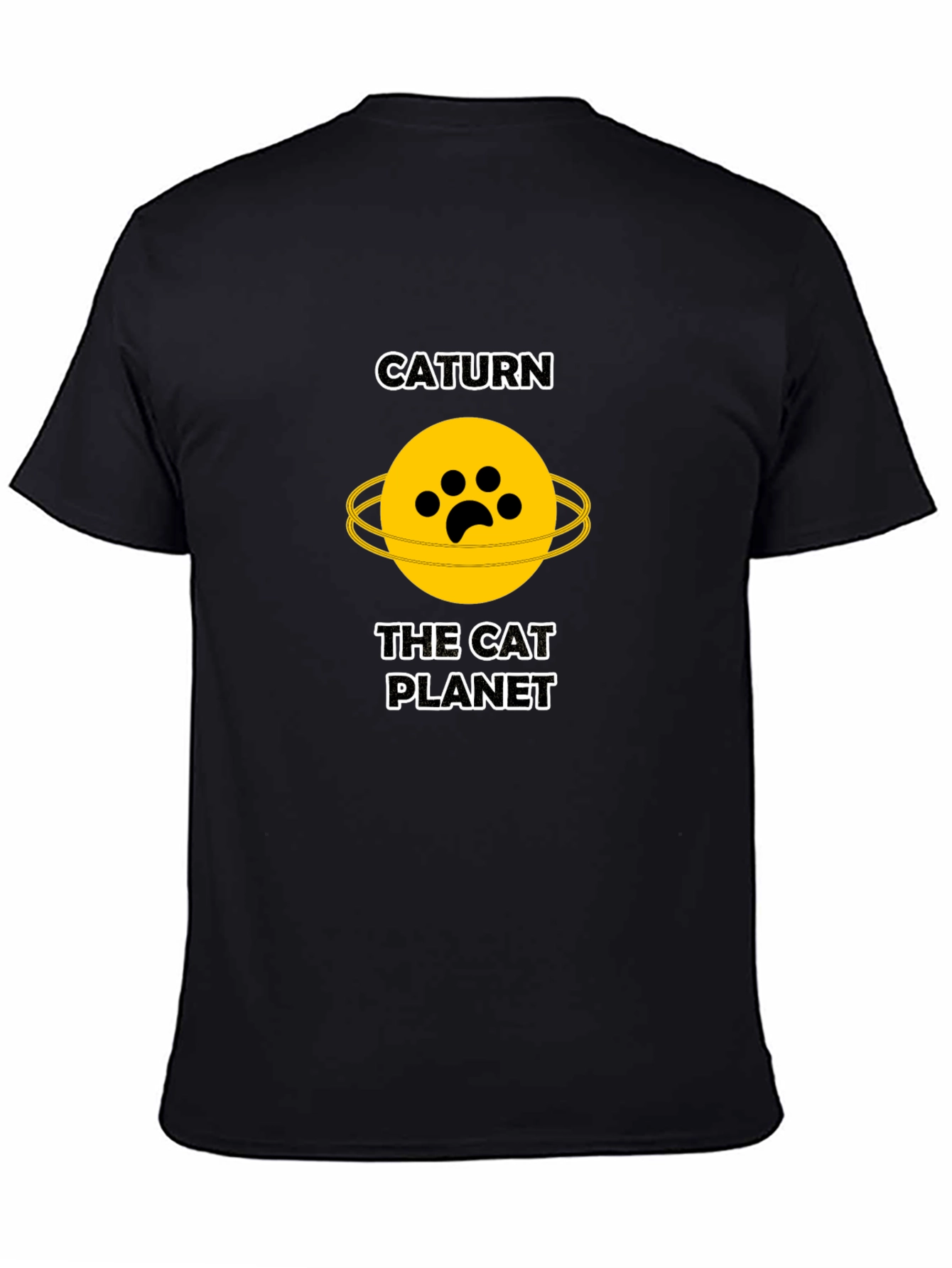 Caturn T-Shirt - The Cat Planet Graphic Tee