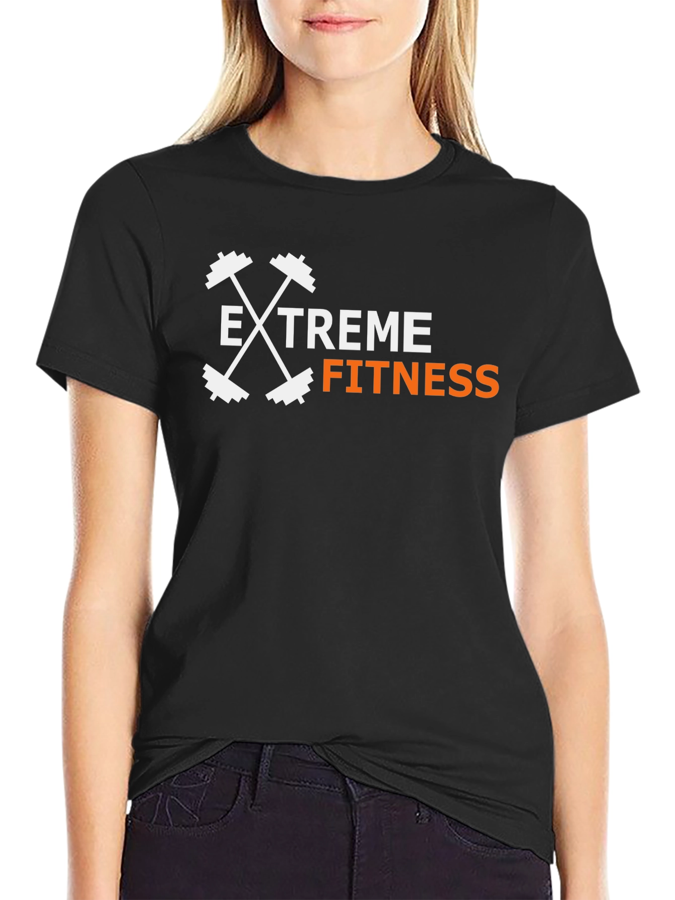 Extreme Fitness Graphic Tee - Black