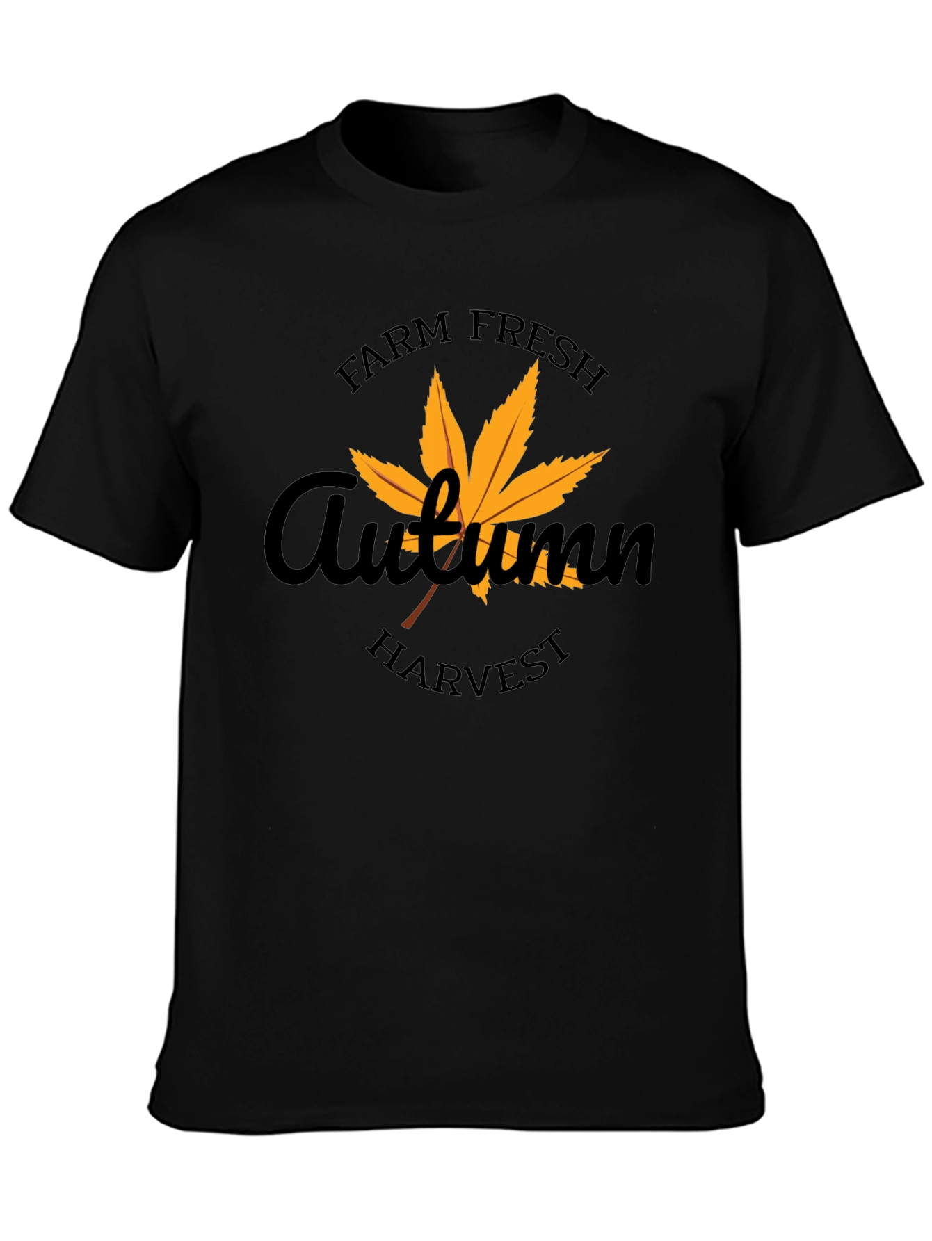 Farm Fresh Autumn Harvest Graphic T-Shirt