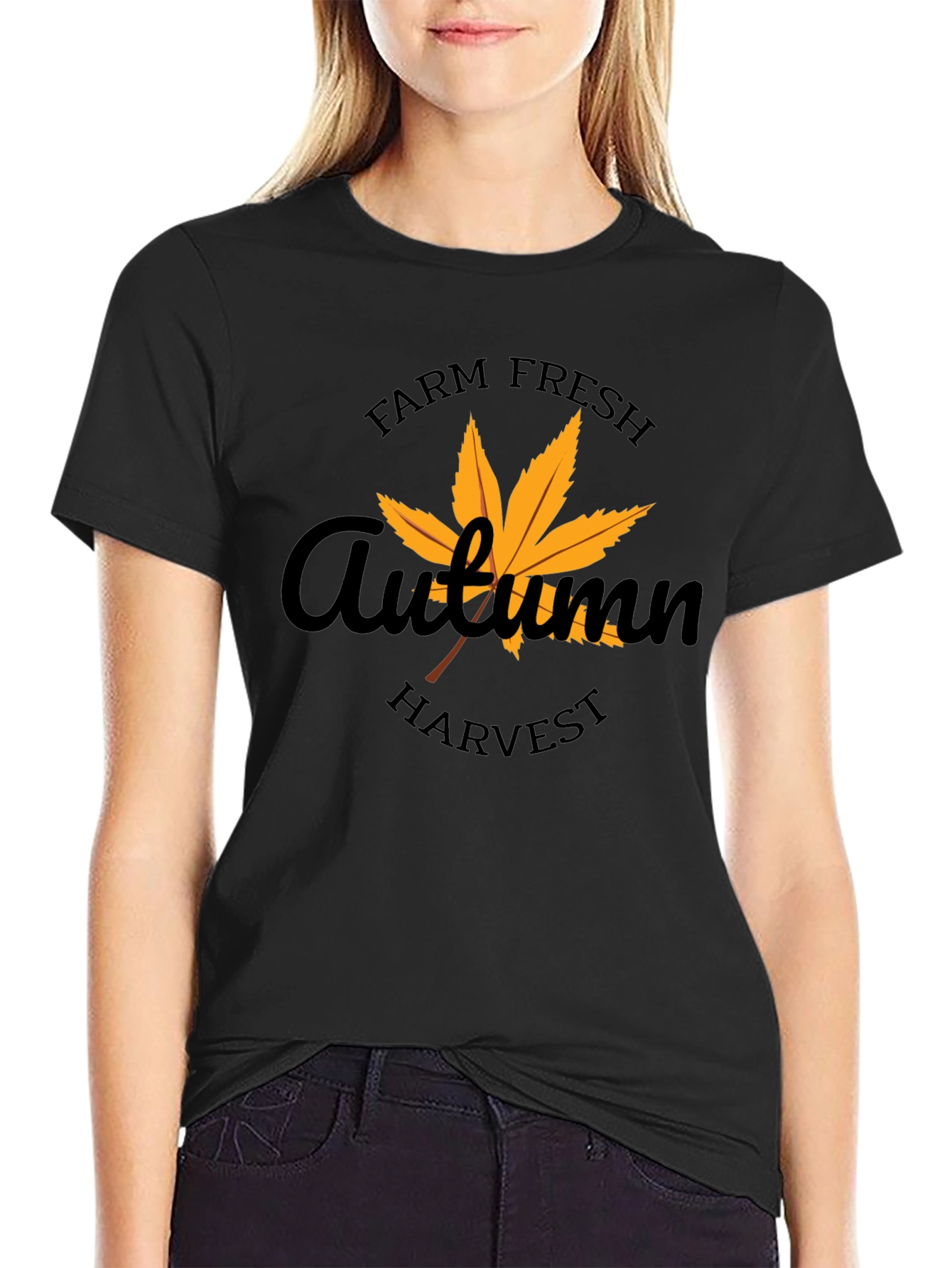Farm Fresh Autumn Harvest Graphic T-Shirt