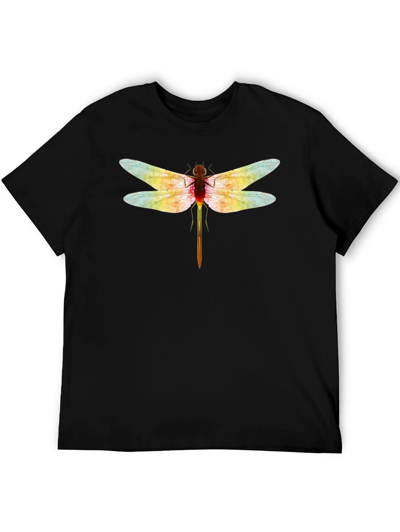 Dragonfly Graphic Tee - Black