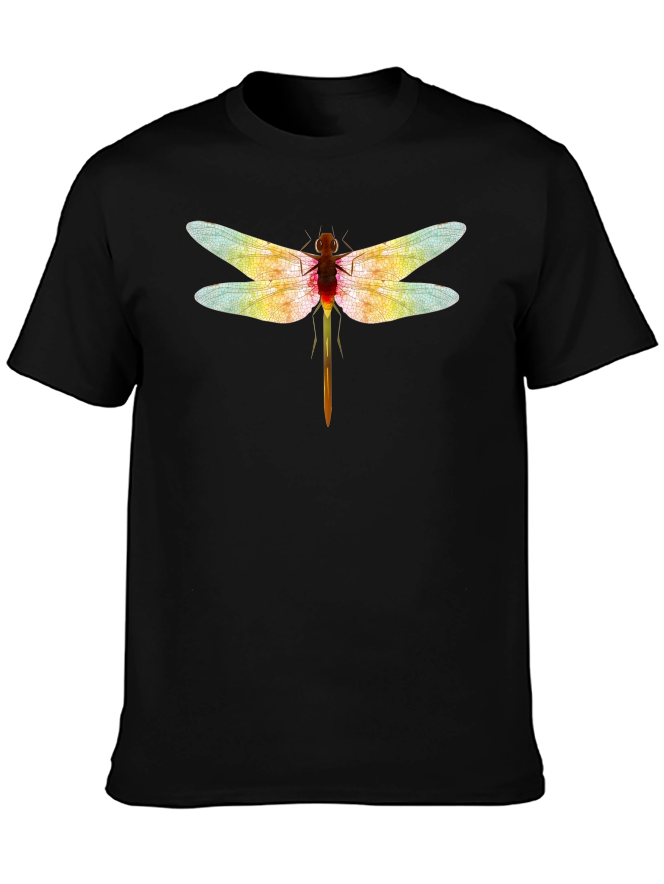 Dragonfly Graphic Tee - Black