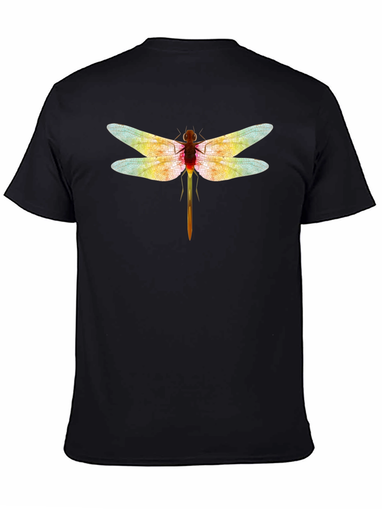 Dragonfly Graphic Tee - Black