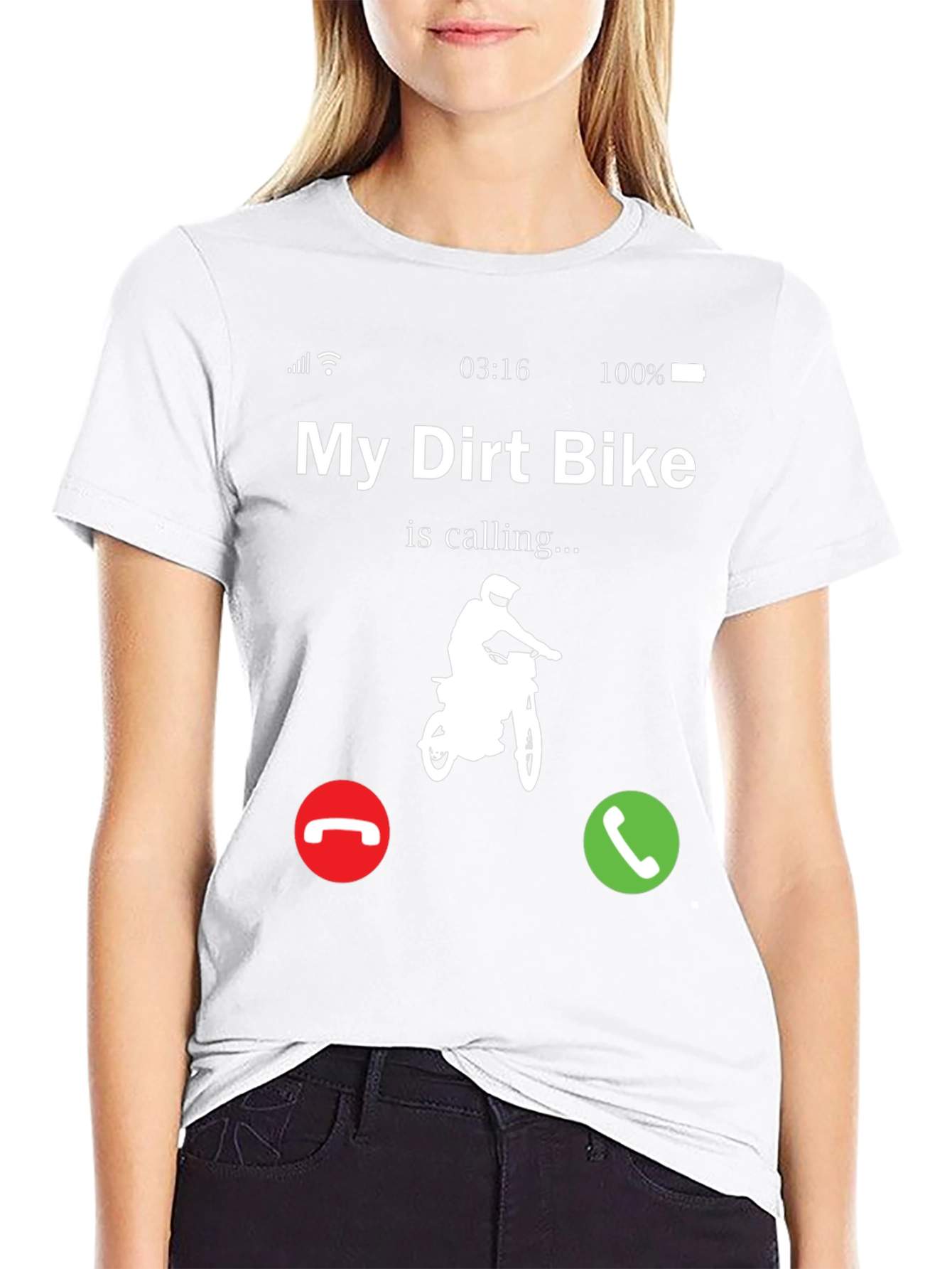 Dirt Bike Calling T-Shirt - Motorcycle Lover Tee