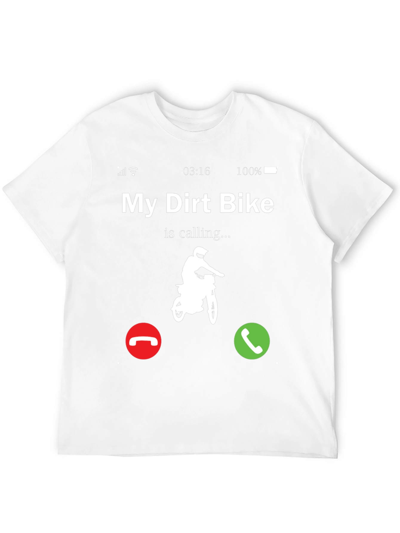 Dirt Bike Calling T-Shirt - Motorcycle Lover Tee