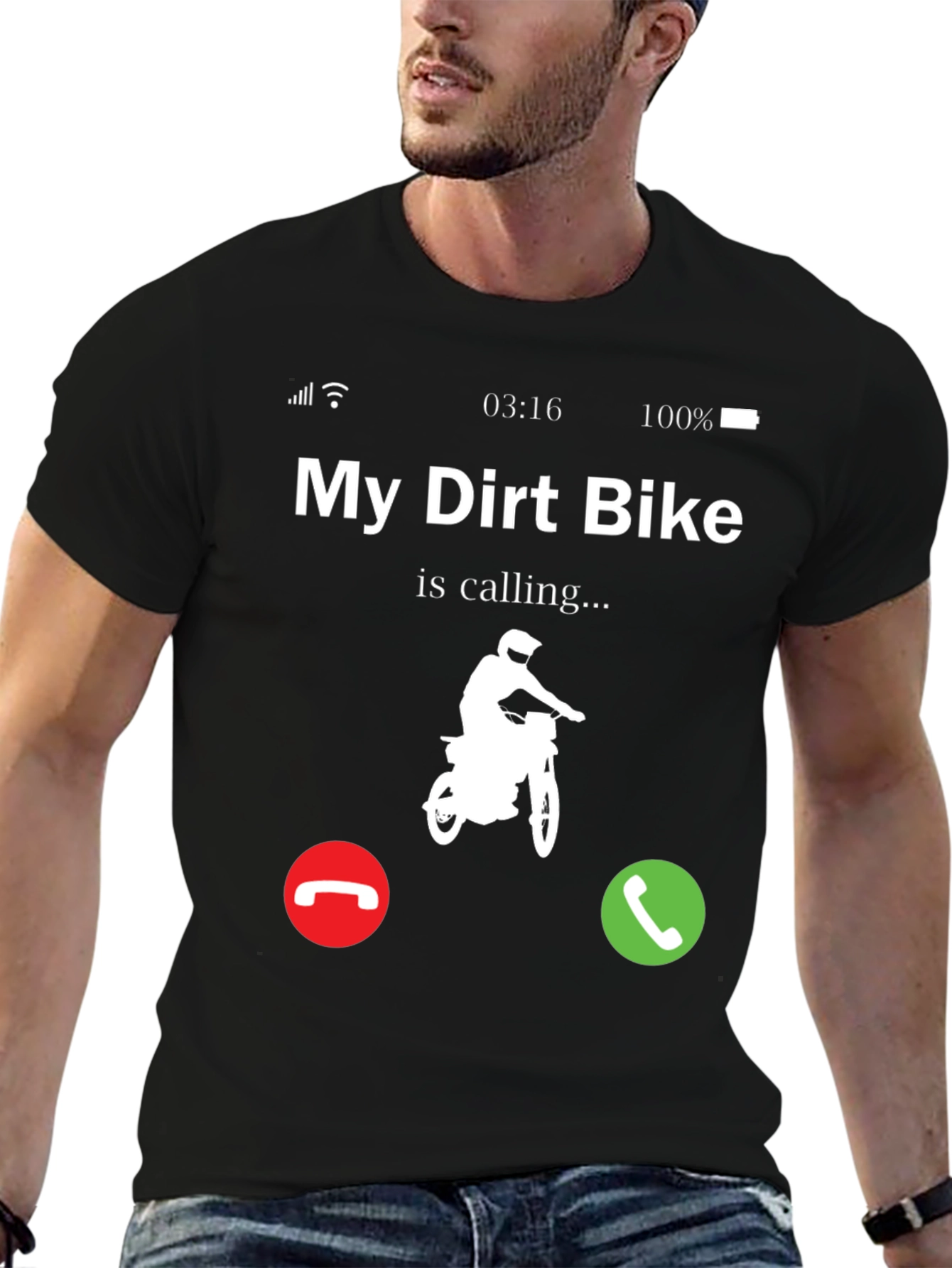 Dirt Bike Calling T-Shirt - Motorcycle Lover Tee