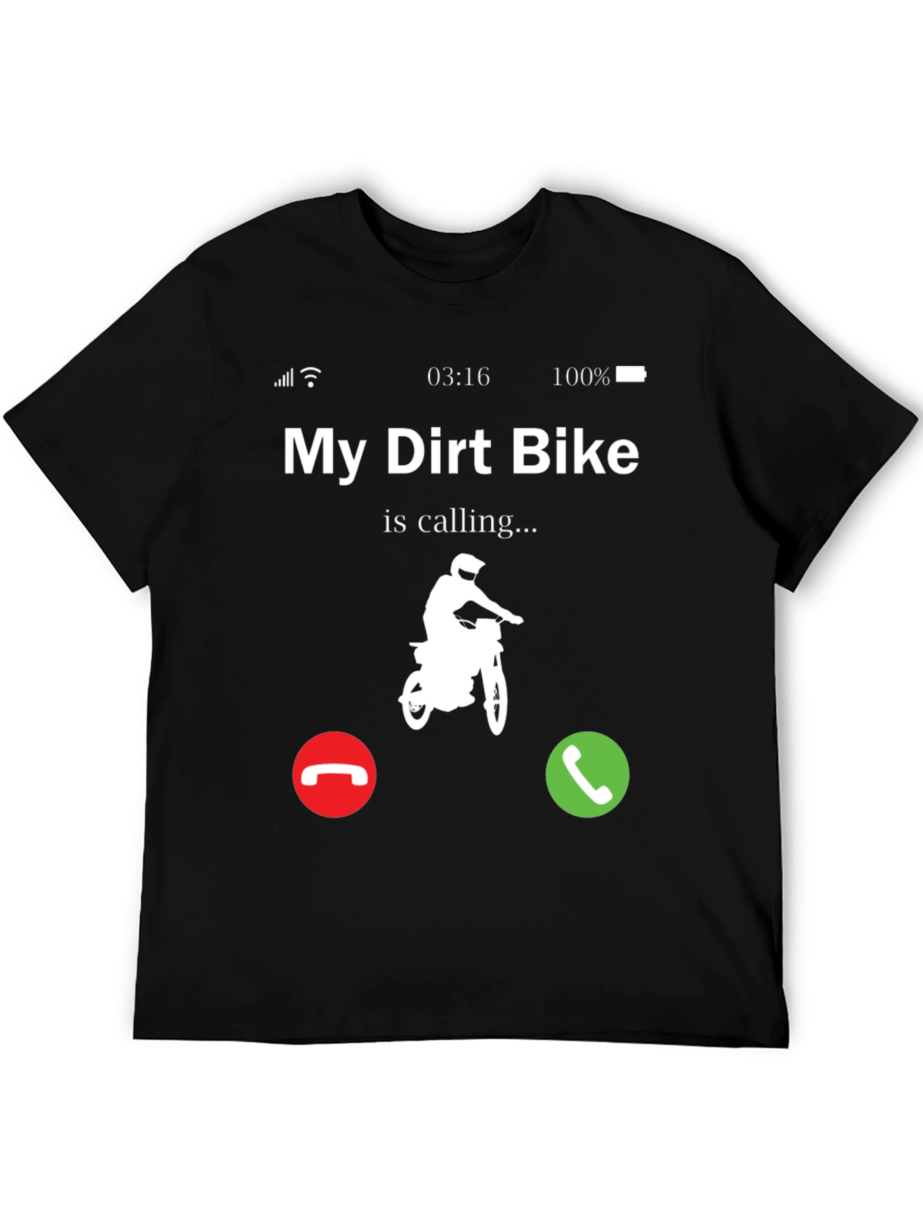 Dirt Bike Calling T-Shirt - Motorcycle Lover Tee