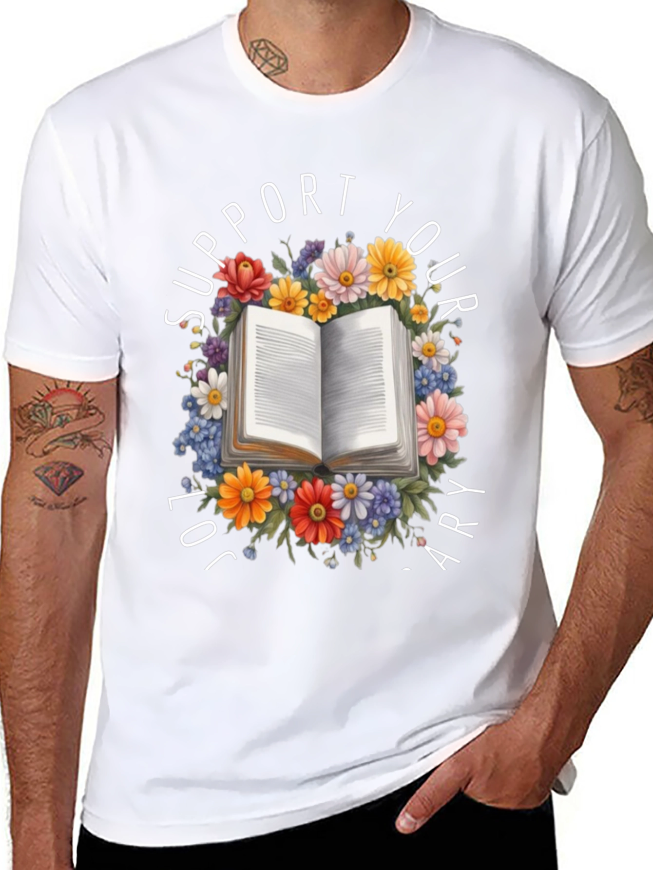 Support Your Local Library T-Shirt