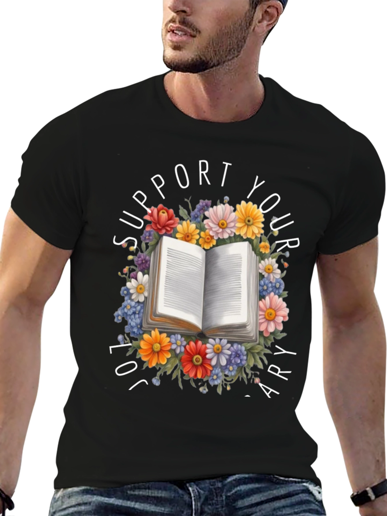 Support Your Local Library T-Shirt