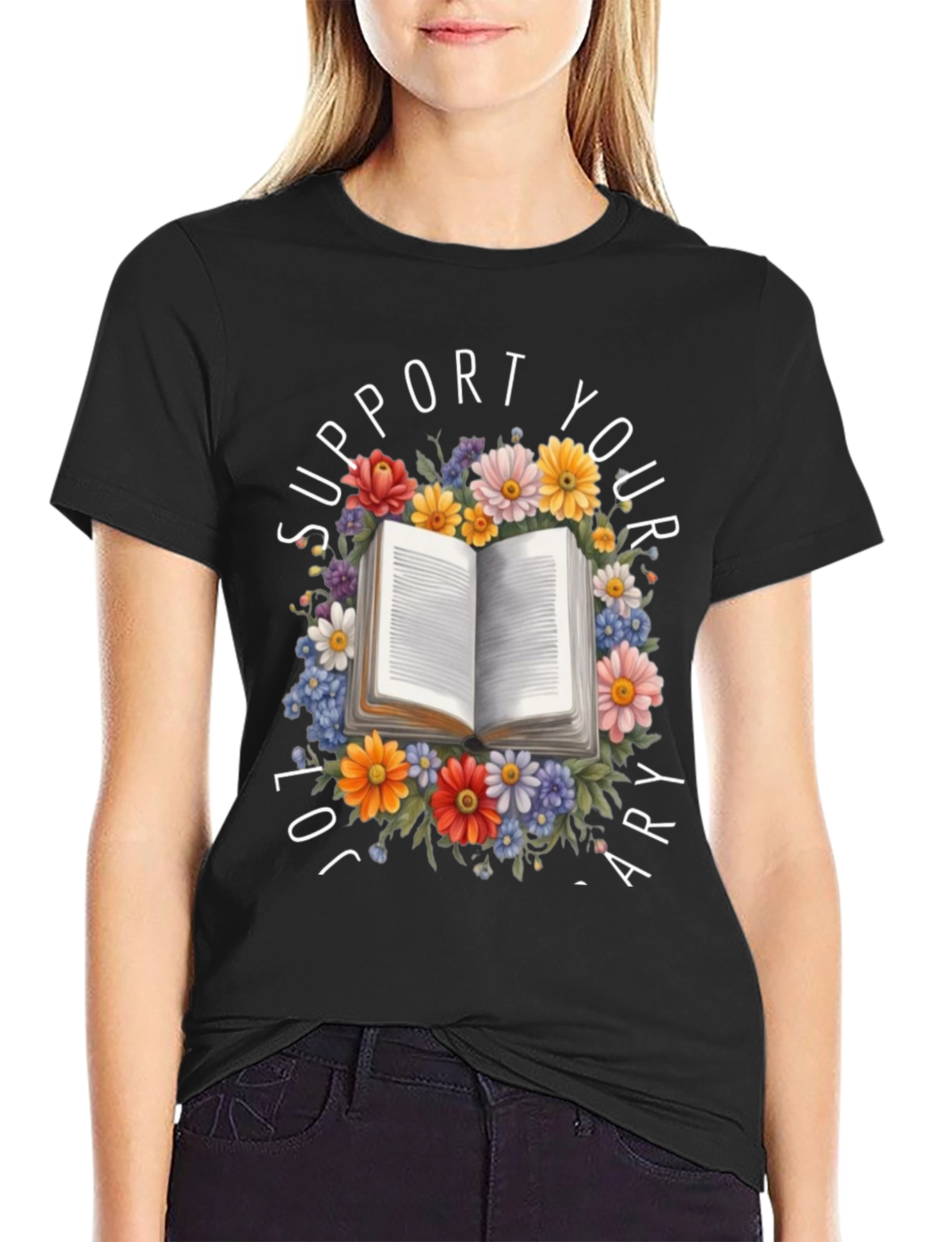 Support Your Local Library T-Shirt