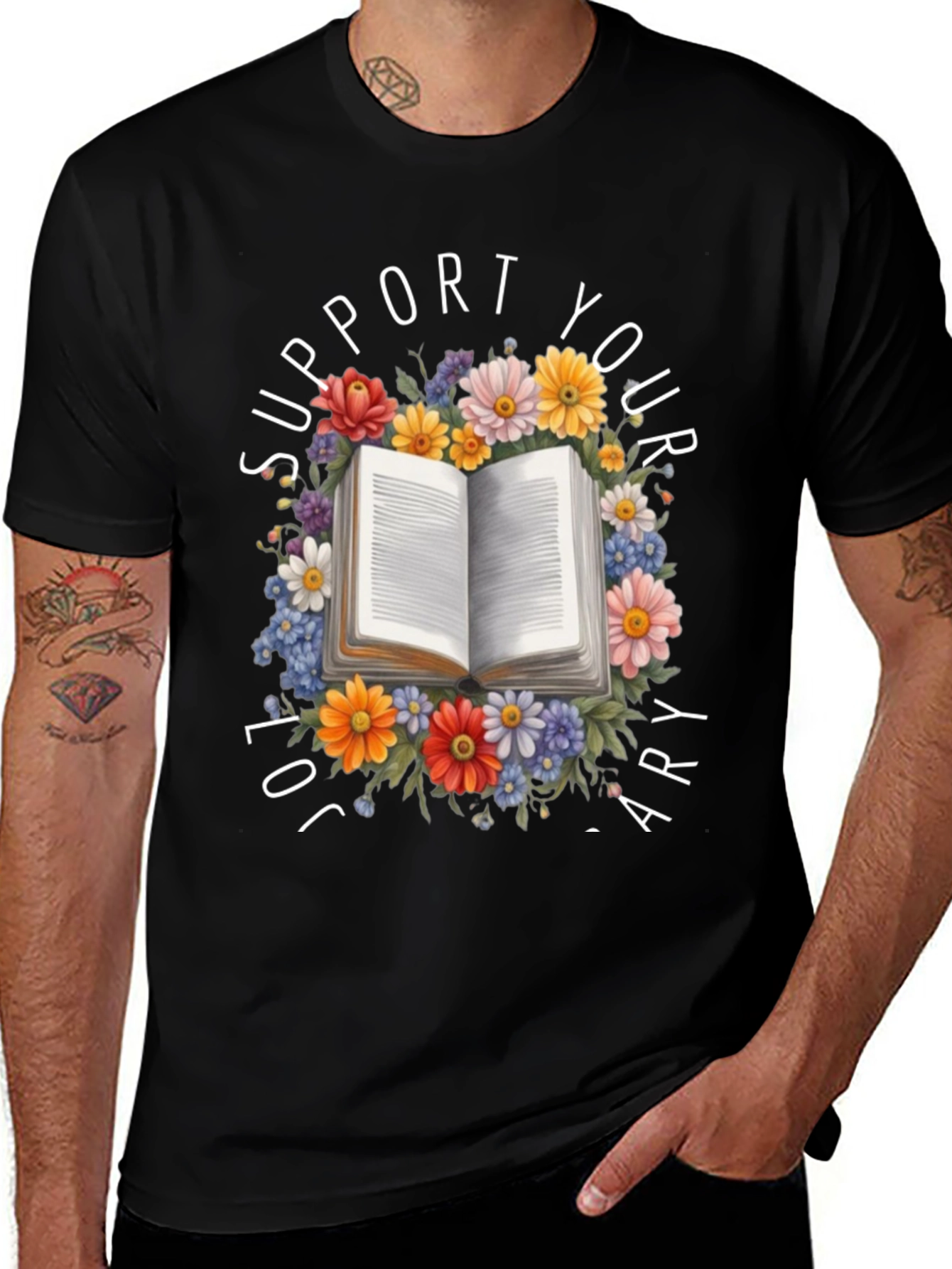 Support Your Local Library T-Shirt