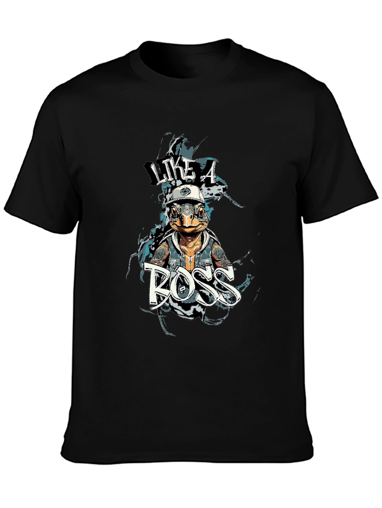 Like A Boss Turtle T-Shirt