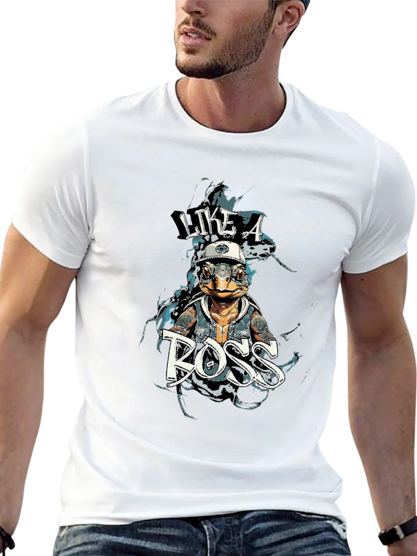 Like A Boss Turtle T-Shirt