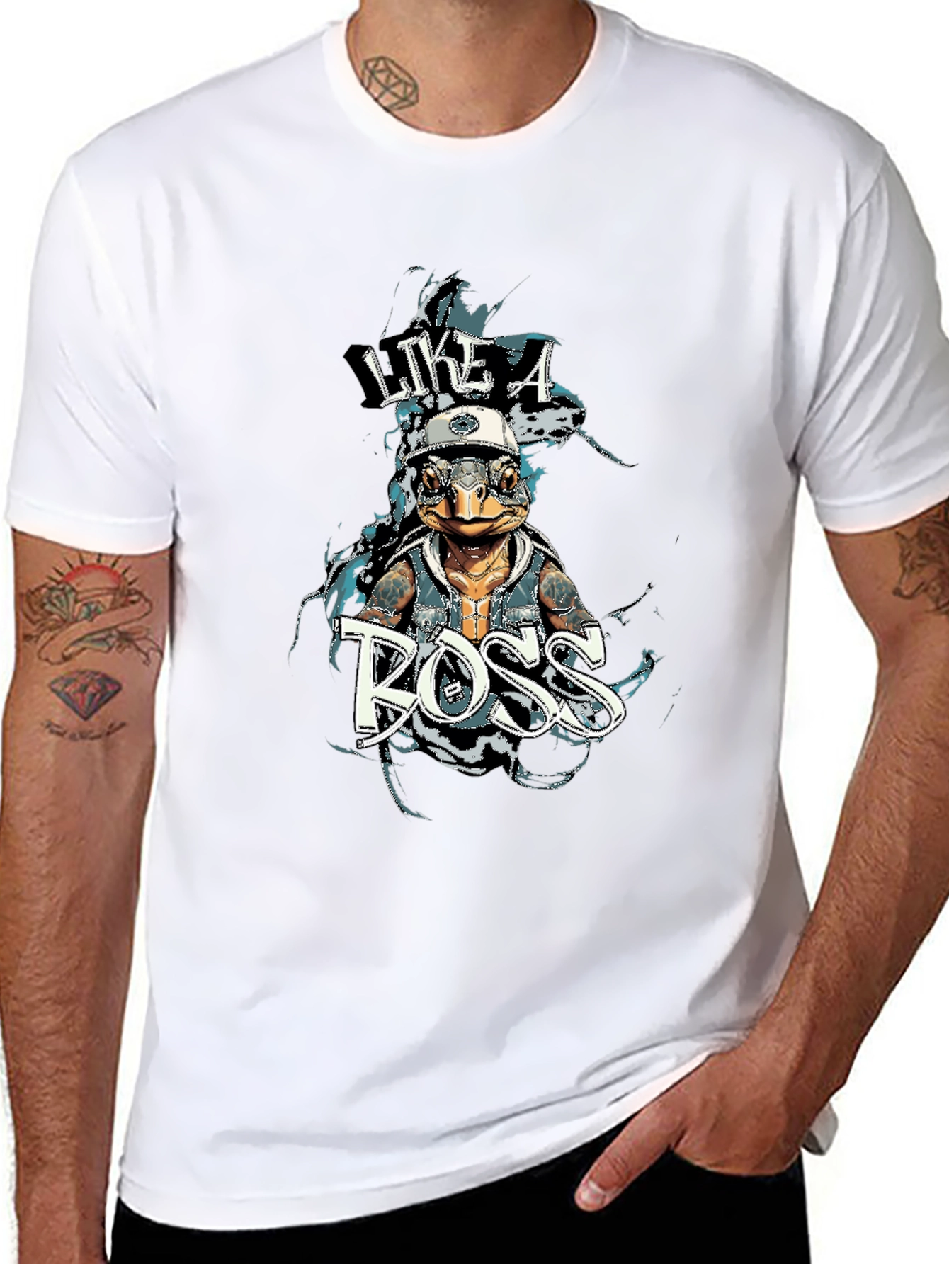 Like A Boss Turtle T-Shirt